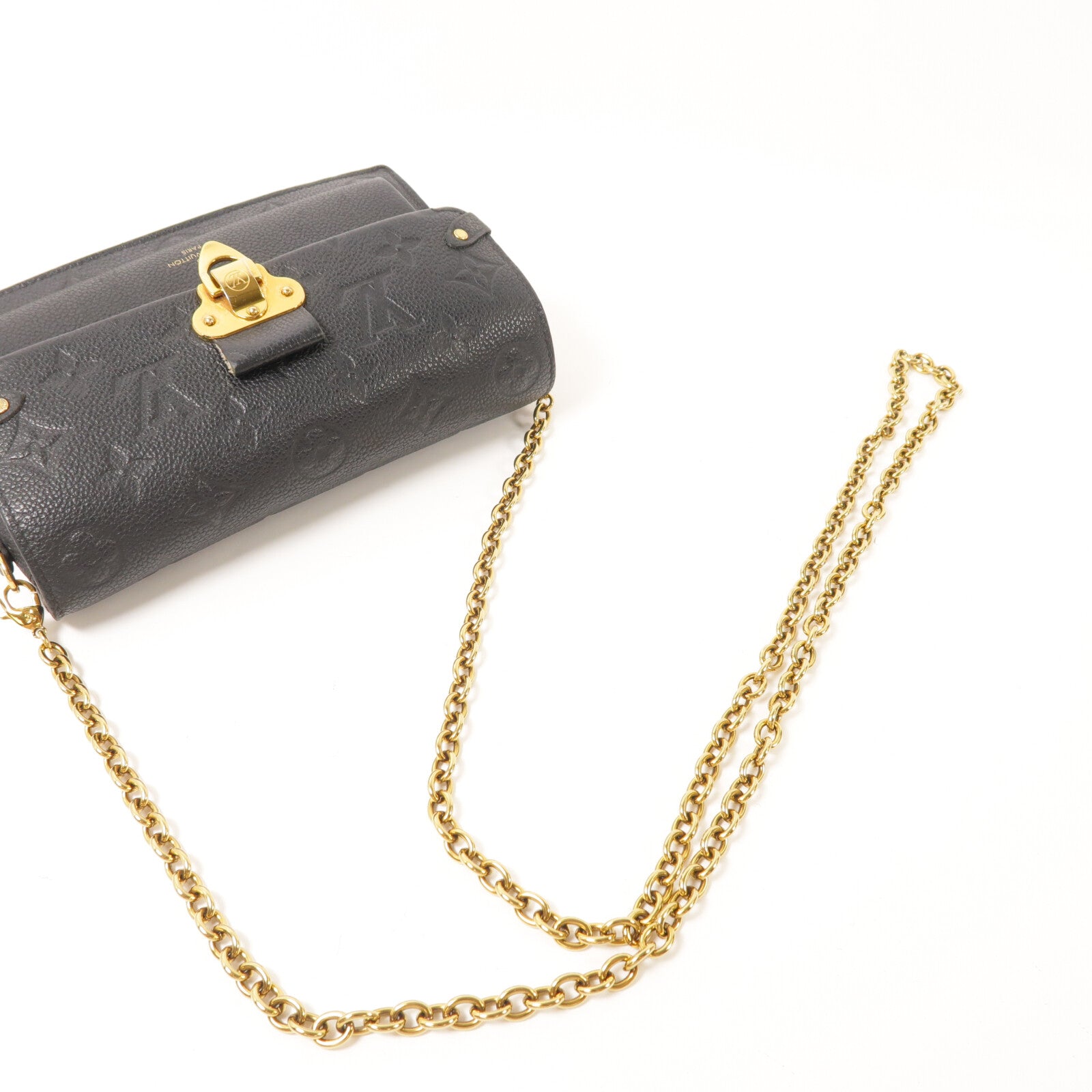 LOUIS VUITTON Monogram Empreinte Vavin 鏈帶肩背袋