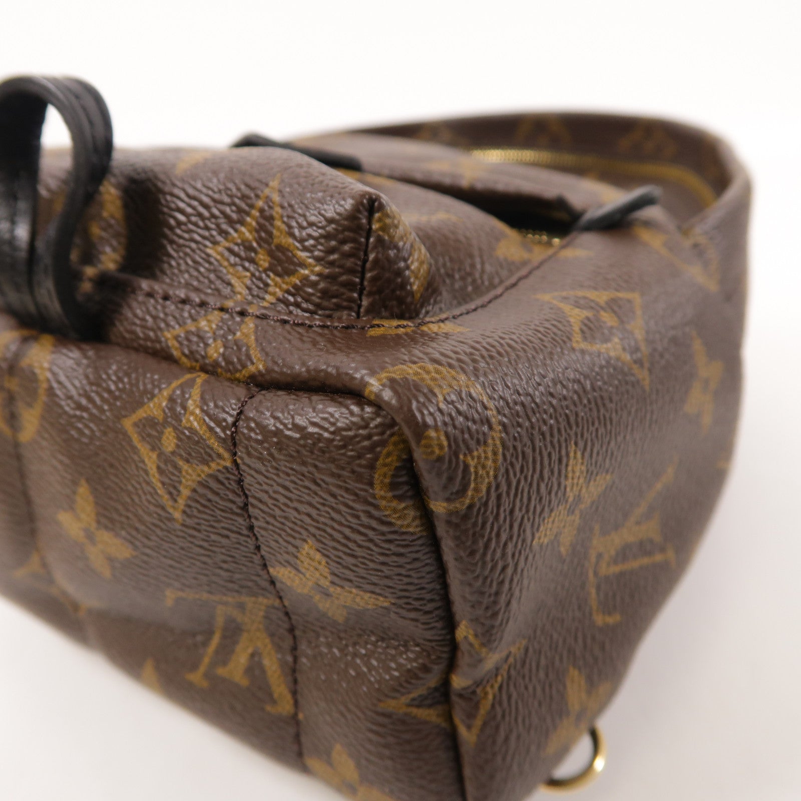 LOUIS VUITTON LV GHW Palm Springs Mini Backpack M44873 Monogram Brown