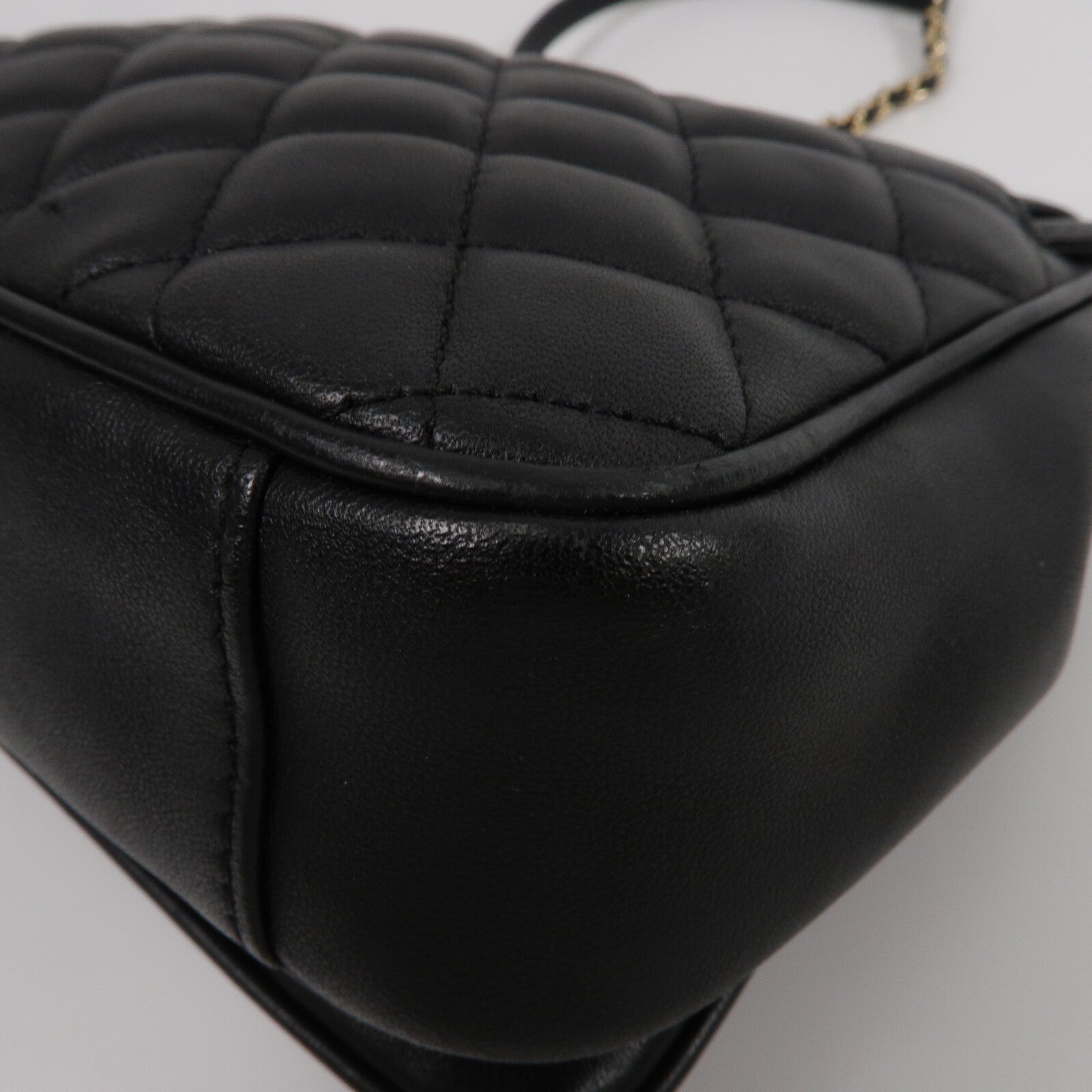 CHANEL 牛皮皮革Shoulder Bag鏈帶肩背袋