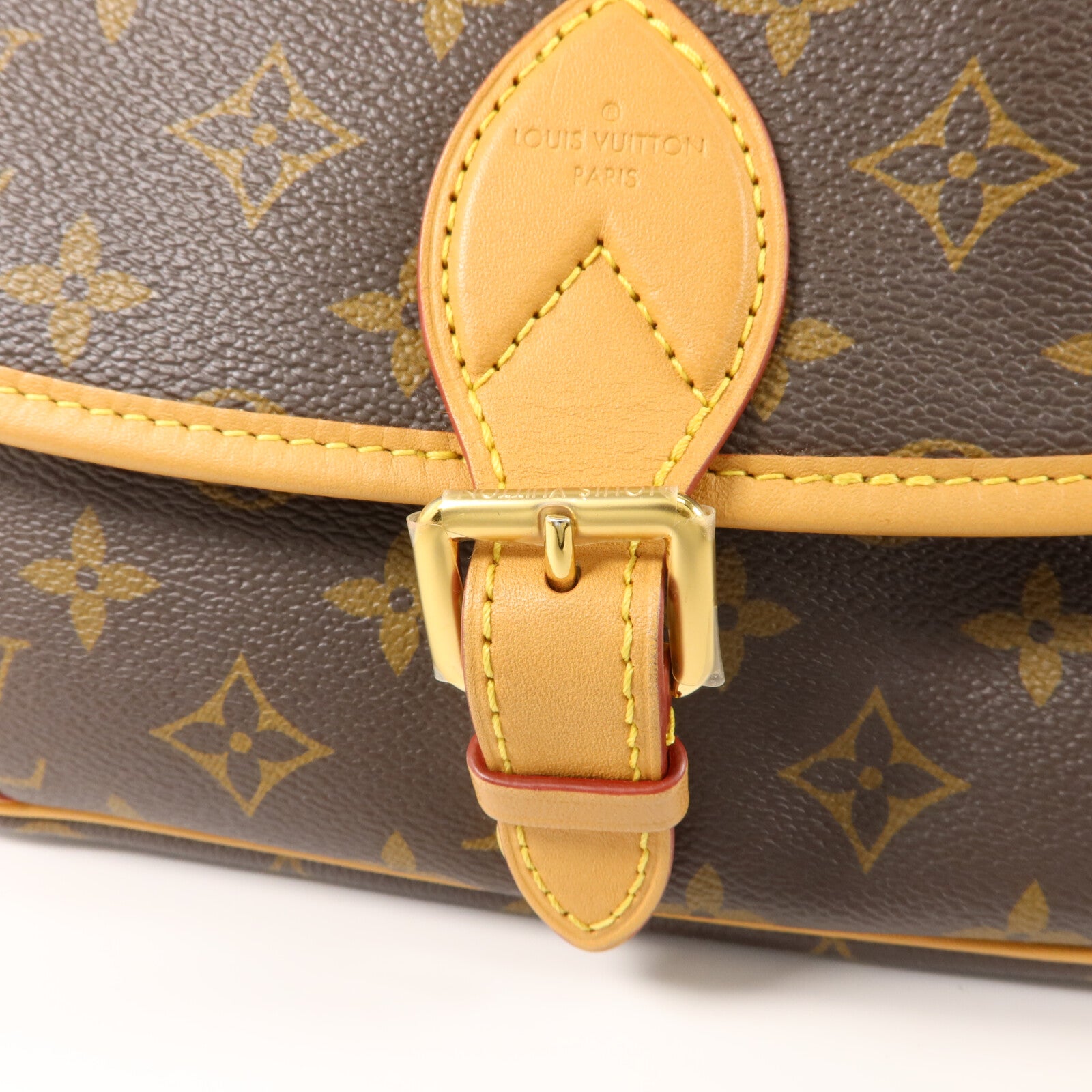 LOUIS VUITTON Monogram Diane金扣手挽肩背兩用袋