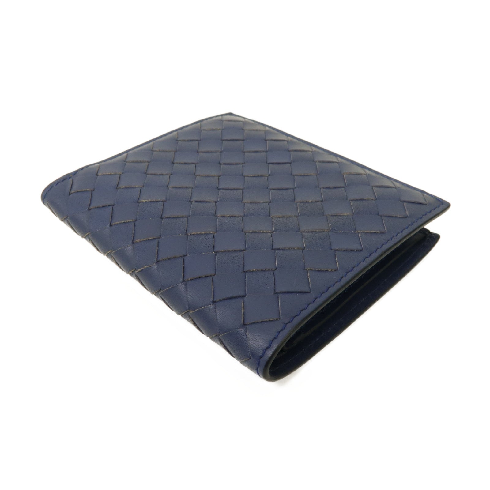 BOTTEGA VENETA 【激減優惠】皮革Wallet錢包藍色