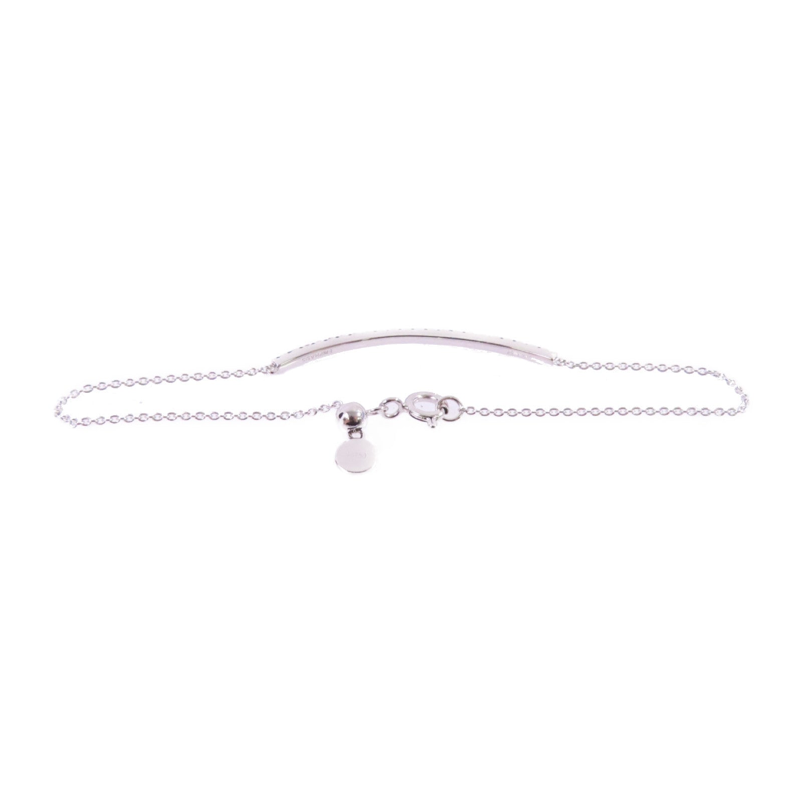 JEWELRY 18K白金/藍色拓帕石Topaz Bracelet手鏈