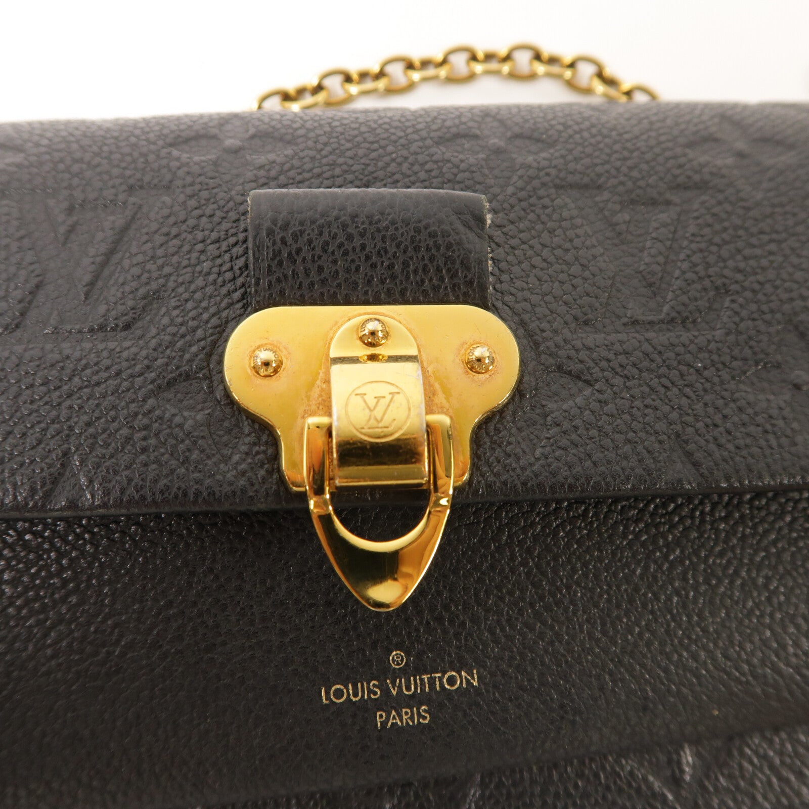 LOUIS VUITTON Monogram Empreinte Vavin 鏈帶肩背袋