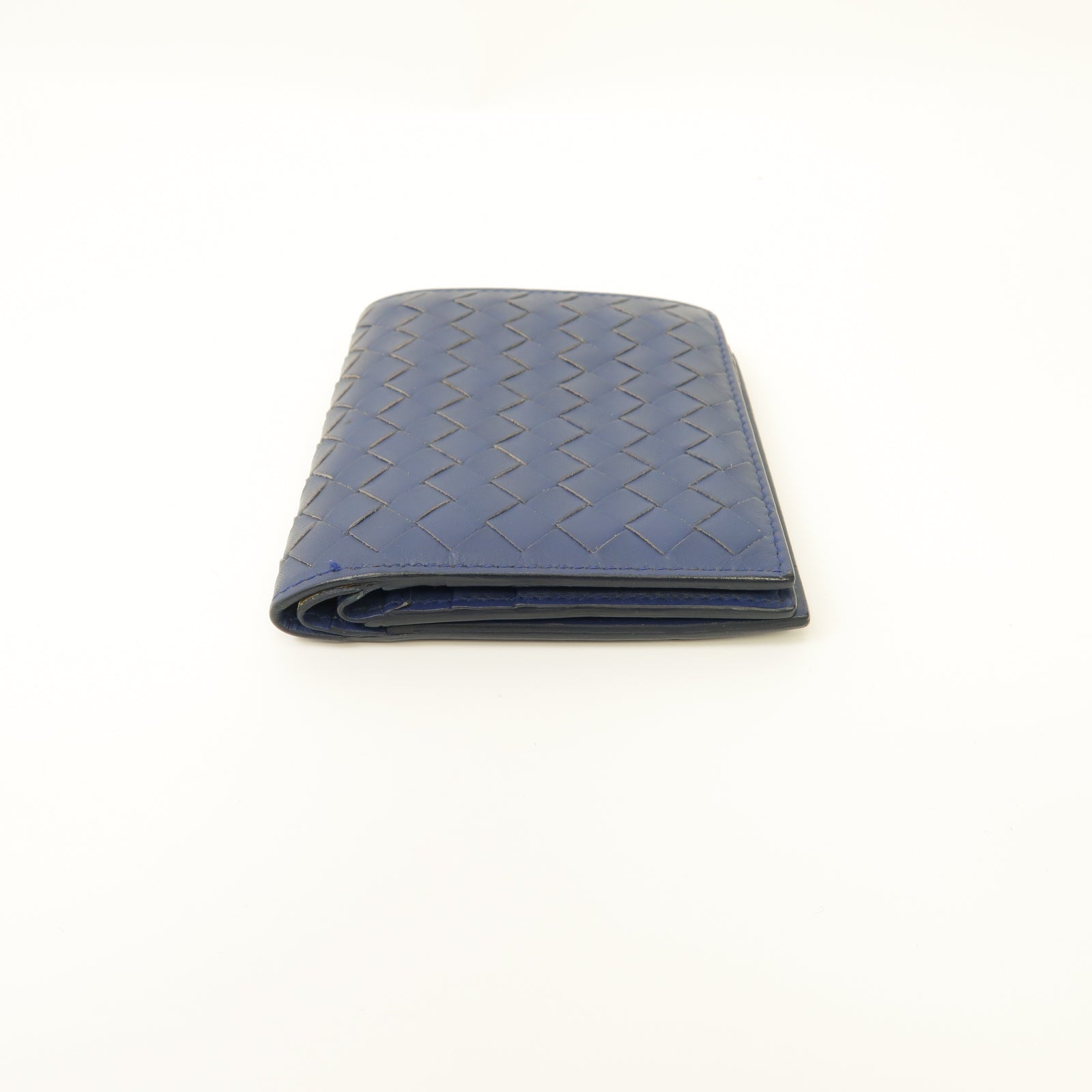 BOTTEGA VENETA 【激減優惠】皮革Wallet錢包藍色