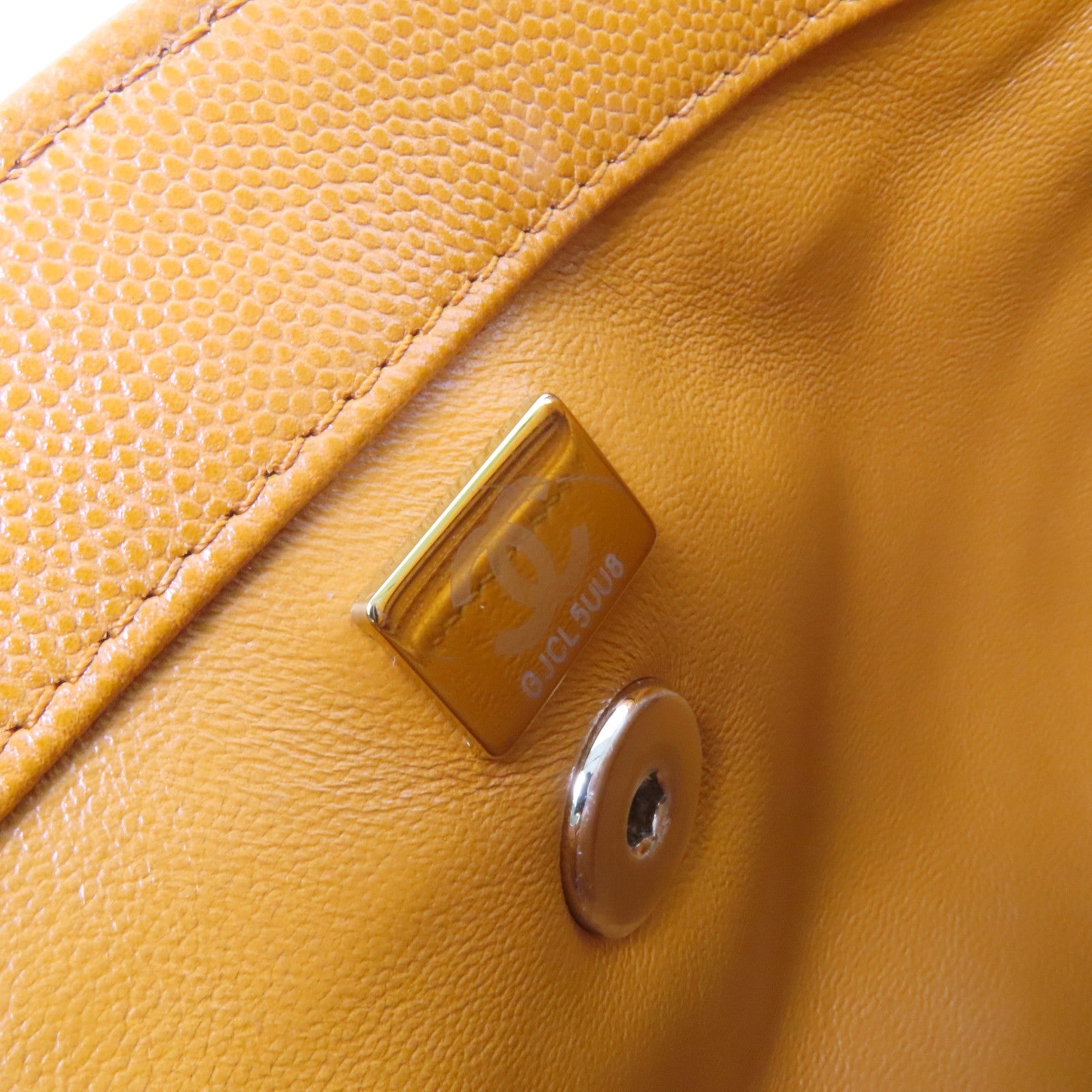 CHANEL 牛皮皮革CoCo Handle金扣手挽肩背兩用袋