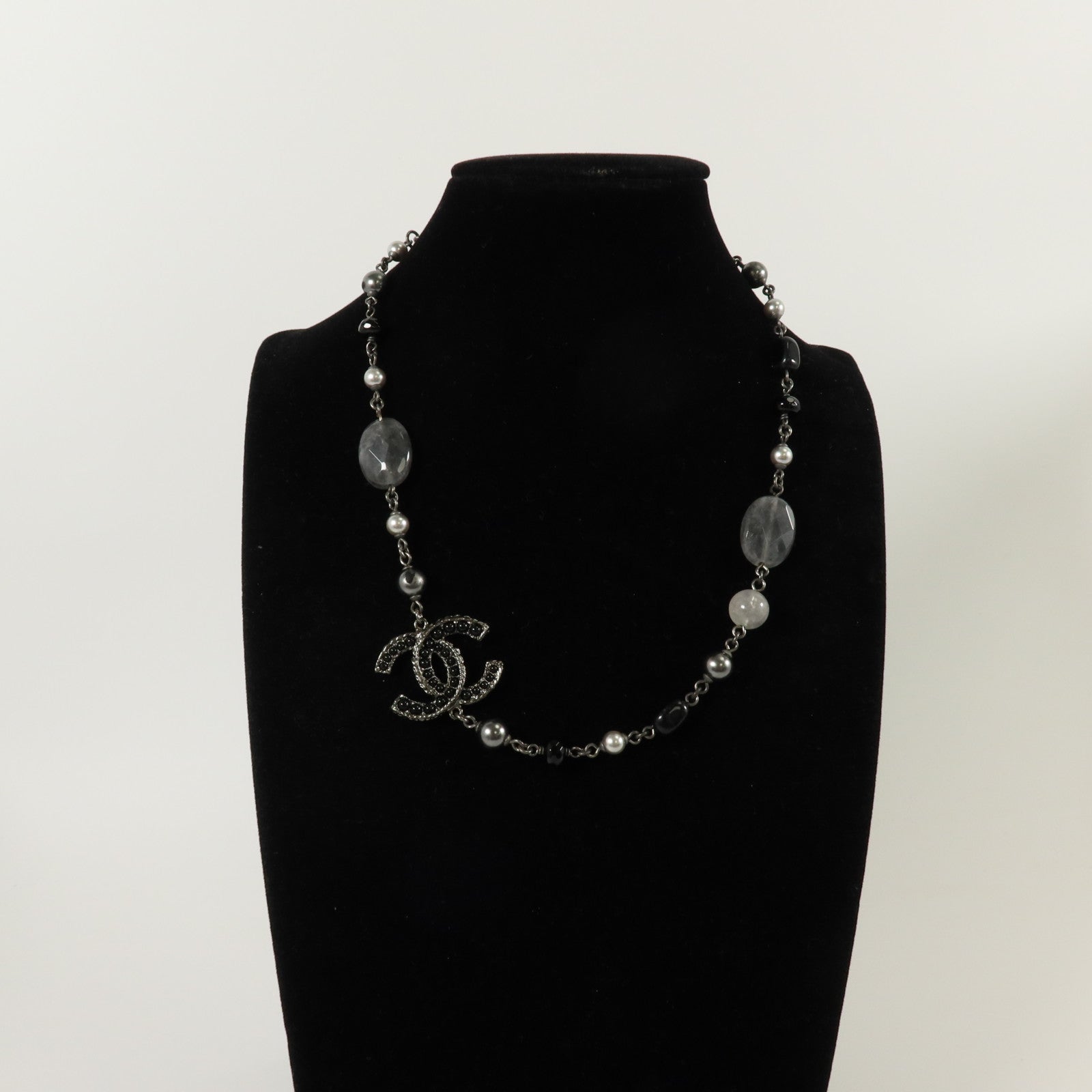 CHANEL PVC/金屬Necklace項鏈