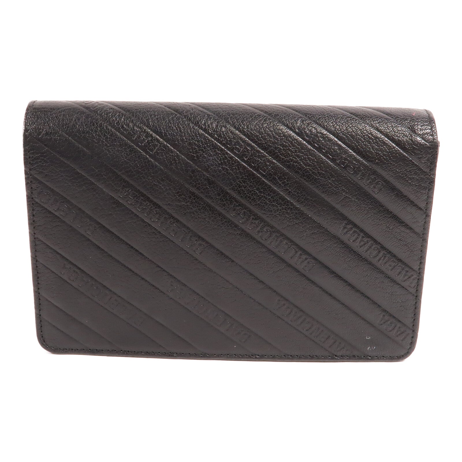 BALENCIAGA 牛皮皮革BB Wallet On Chain肩背袋