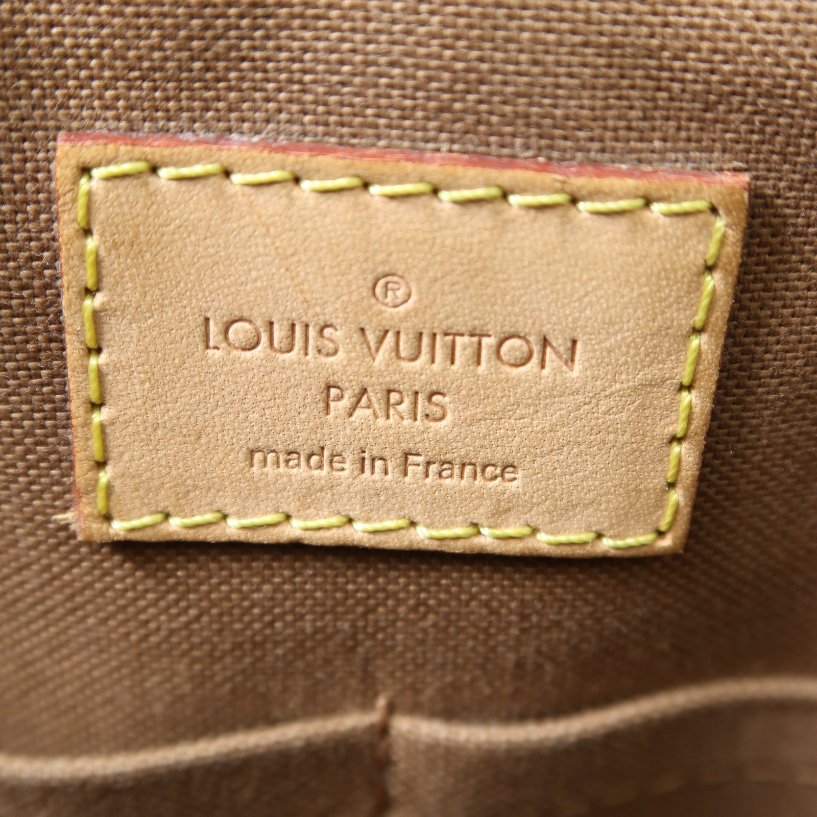 LOUIS VUITTON Monogram Tivoli金扣手挽袋啡色