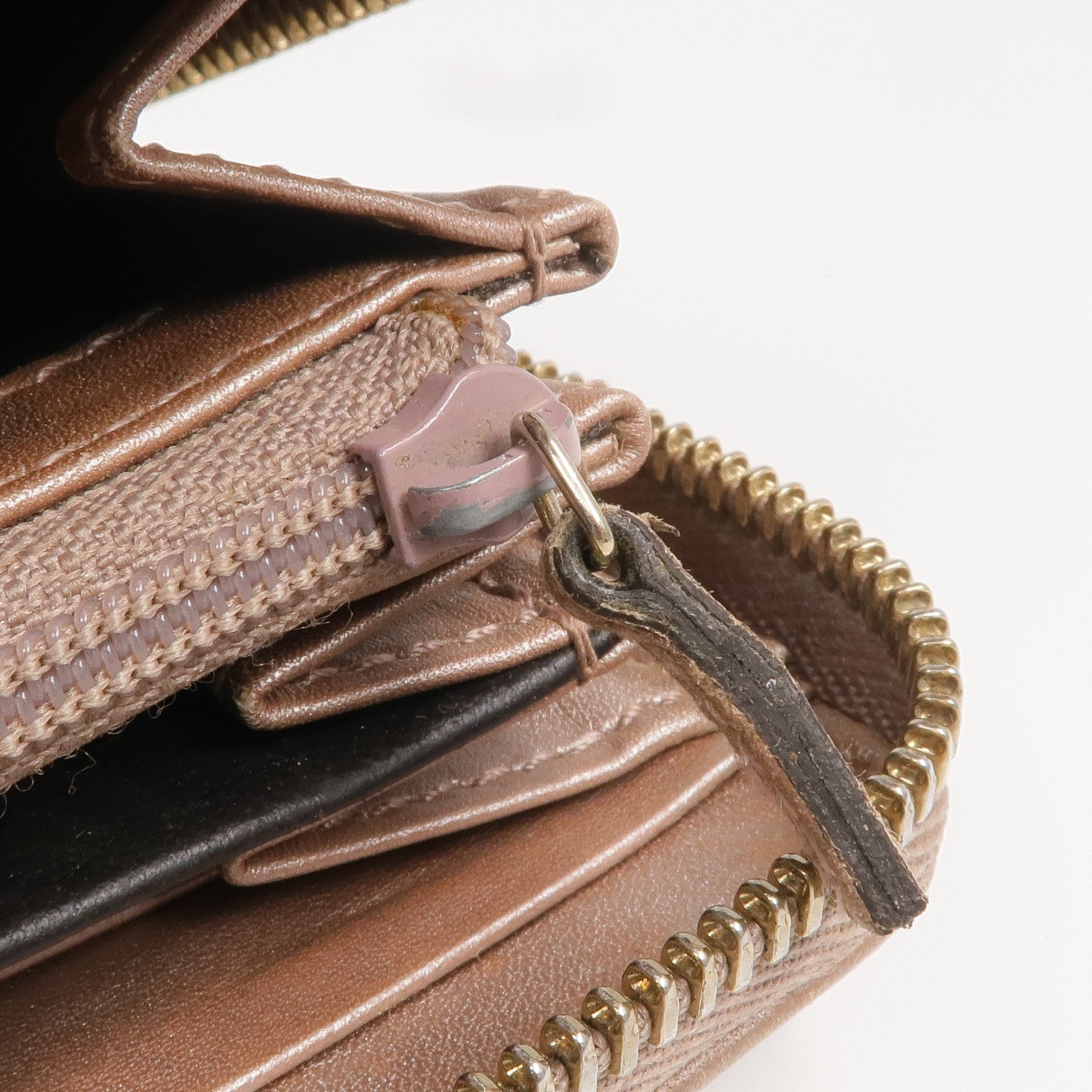 GUCCI 【激減優惠】牛皮皮革Long Wallet金扣長錢包