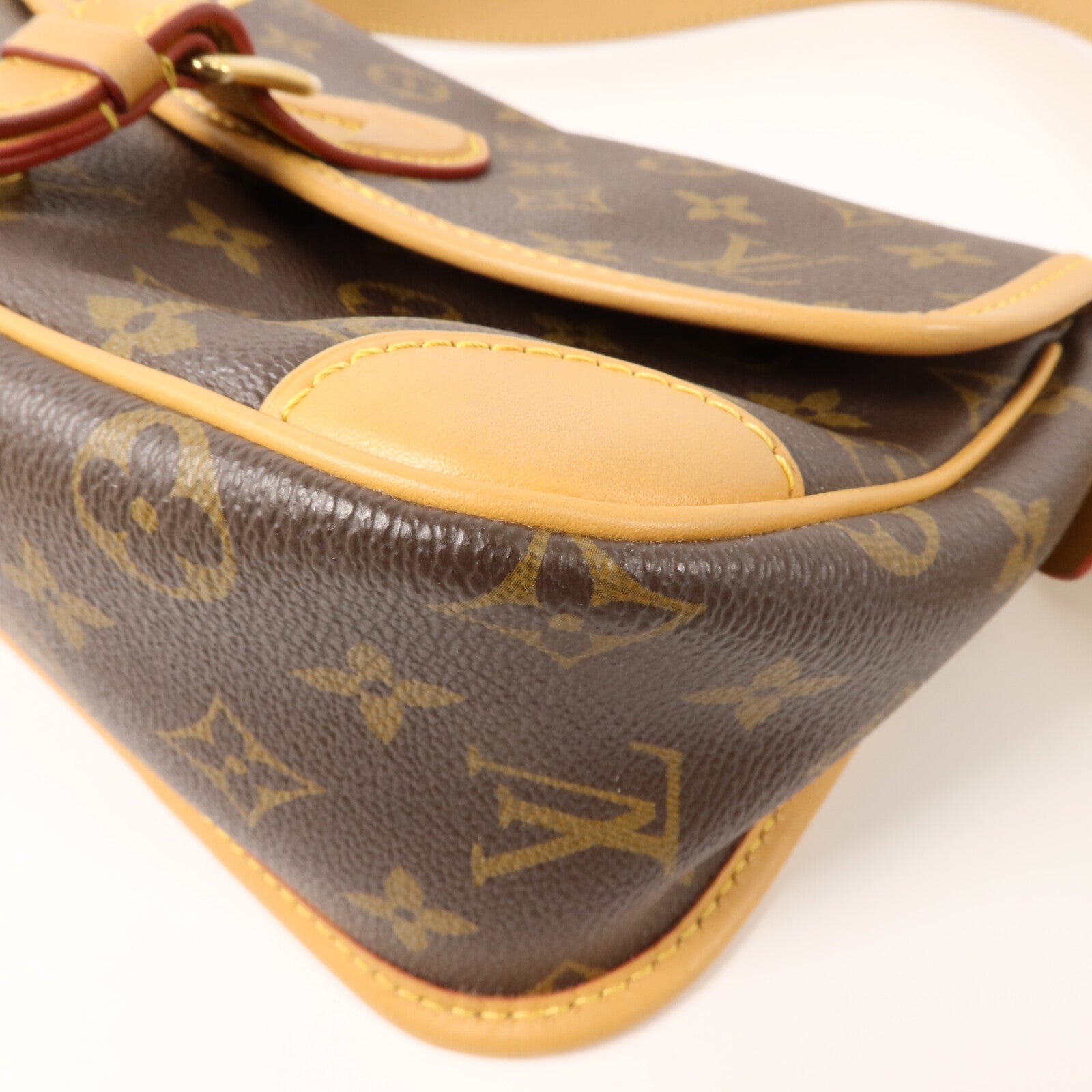 LOUIS VUITTON Monogram Diane金扣手挽肩背兩用袋