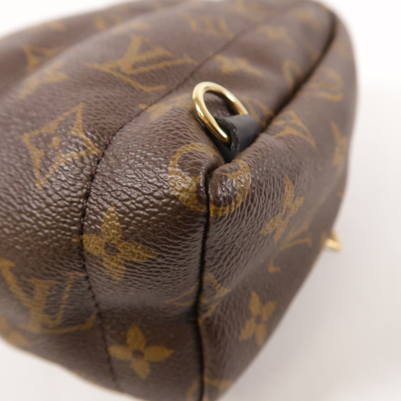 LOUIS VUITTON LV GHW Palm Springs Mini Backpack M44873 Monogram Brown