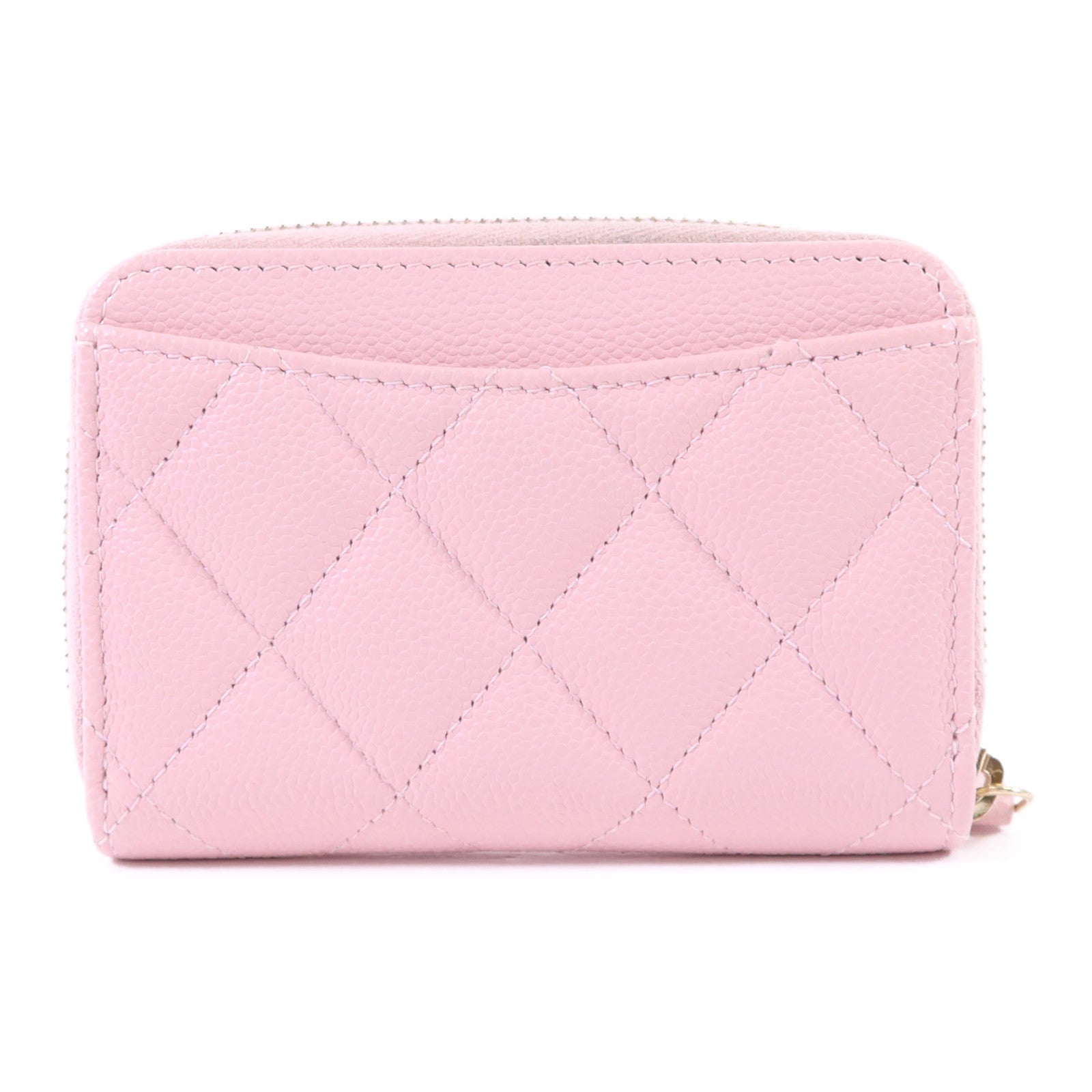 CHANEL 牛皮皮革Card Case金扣卡片套