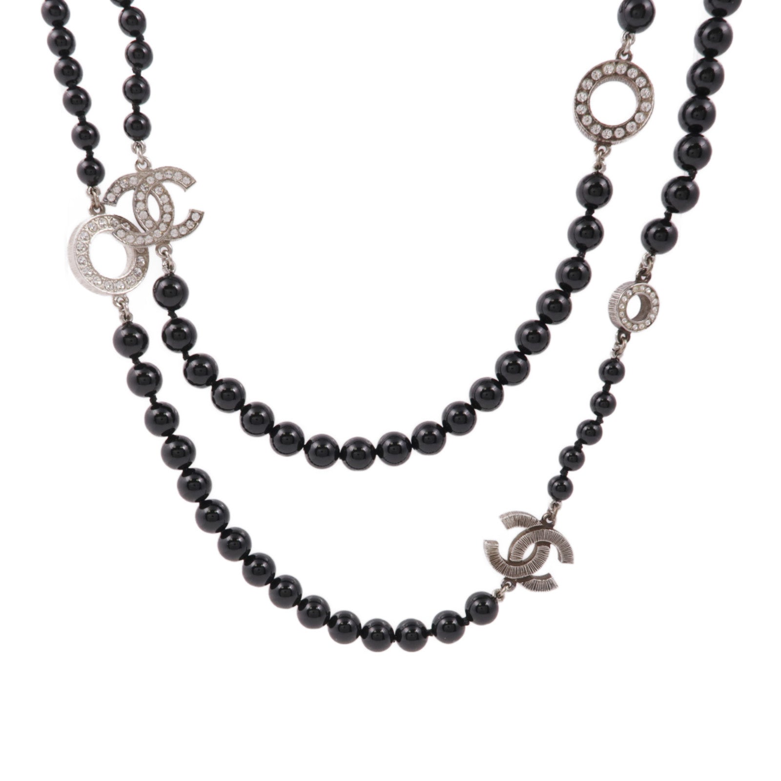 CHANEL 金屬/PVC Necklace項鍊