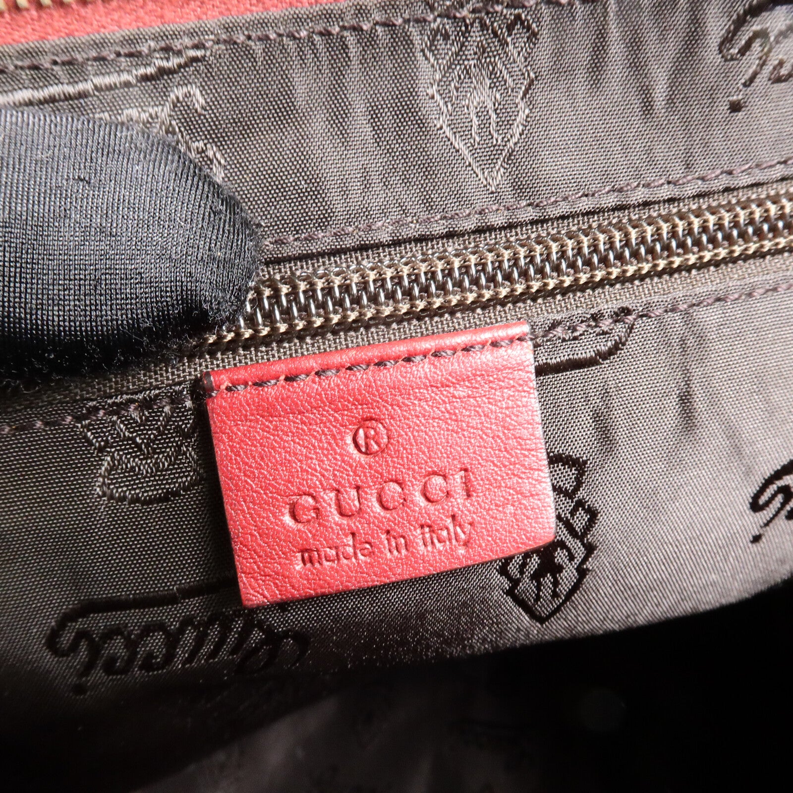 GUCCI 牛皮皮革Boston Bag手挽袋