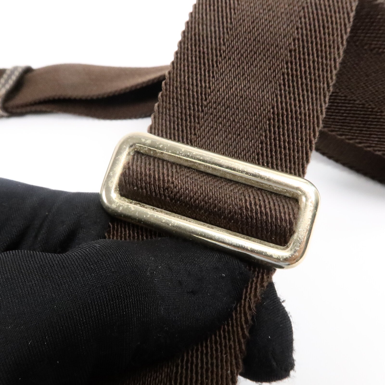 GUCCI 塗層帆布Shoulder Bag肩背袋