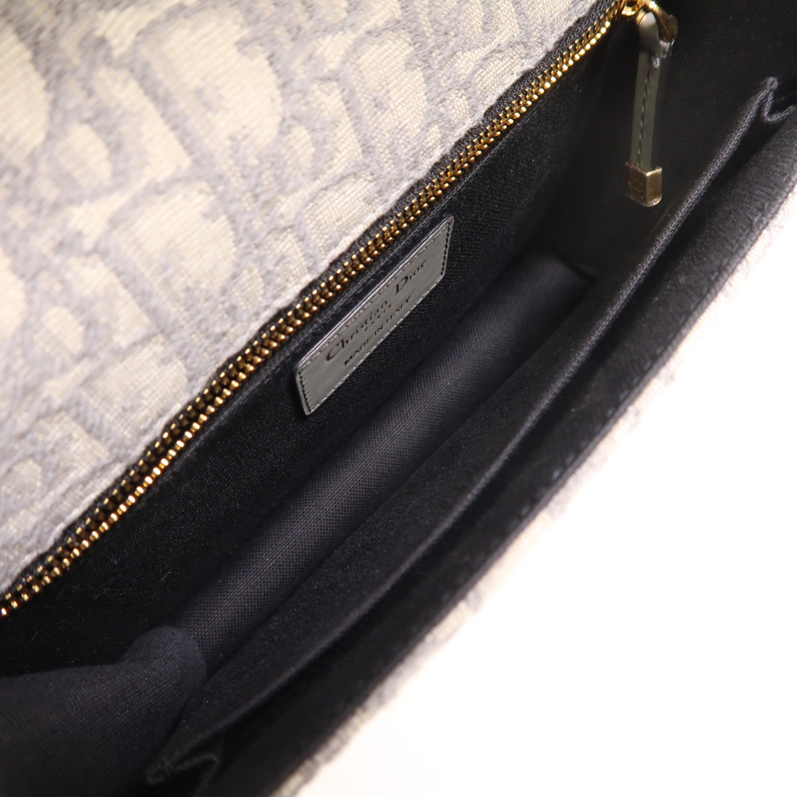 Dior 【激減優惠】帆布30 Montaigne金扣肩背袋
