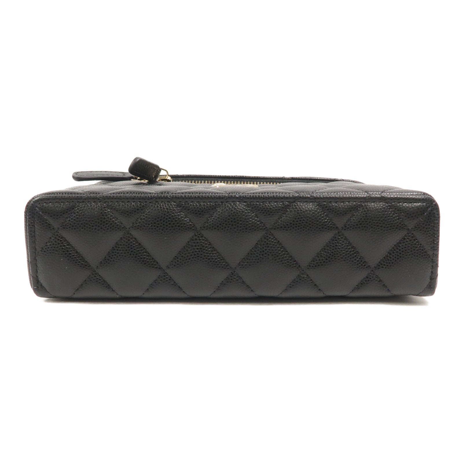 CHANEL 牛皮皮革Vanity Case鏈帶手挽肩背兩用袋