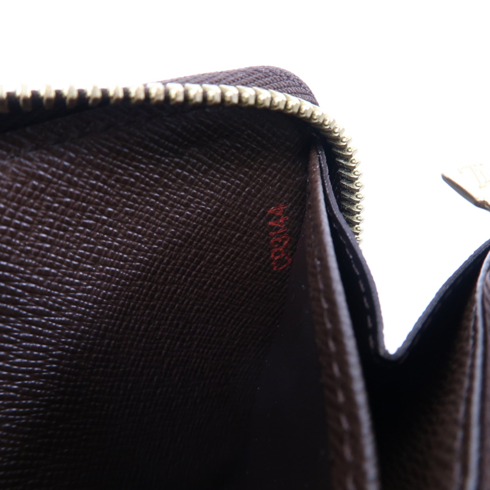 LOUIS VUITTON Damier Long Wallet金扣長錢包啡色