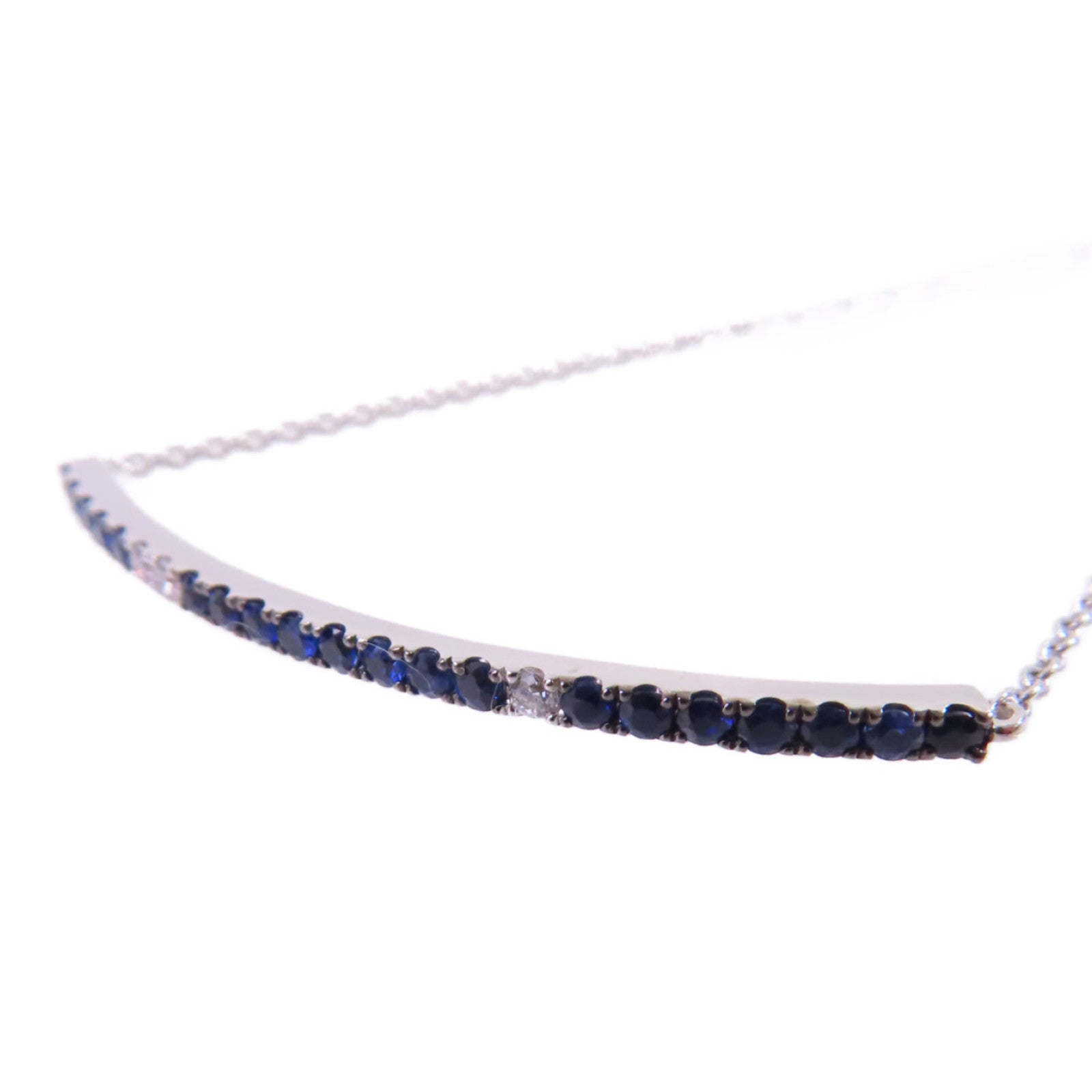 JEWELRY 18K白金/藍色拓帕石Topaz Bracelet手鏈