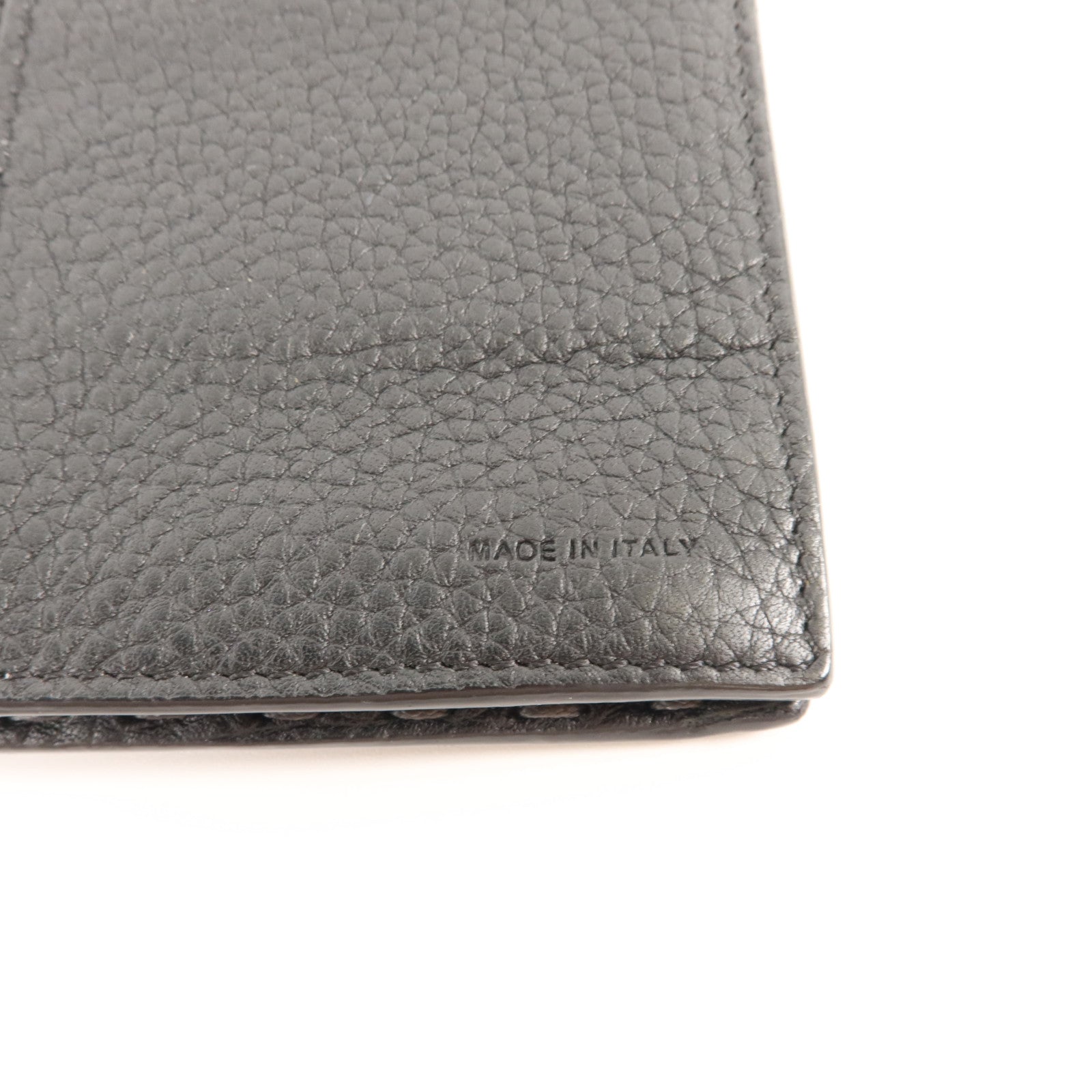 FENDI 牛皮皮革Long Wallet銀扣長錢包