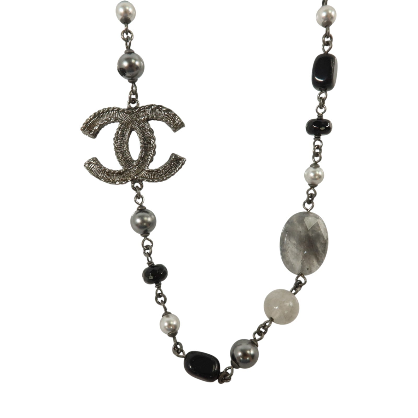 CHANEL PVC/金屬Necklace項鏈