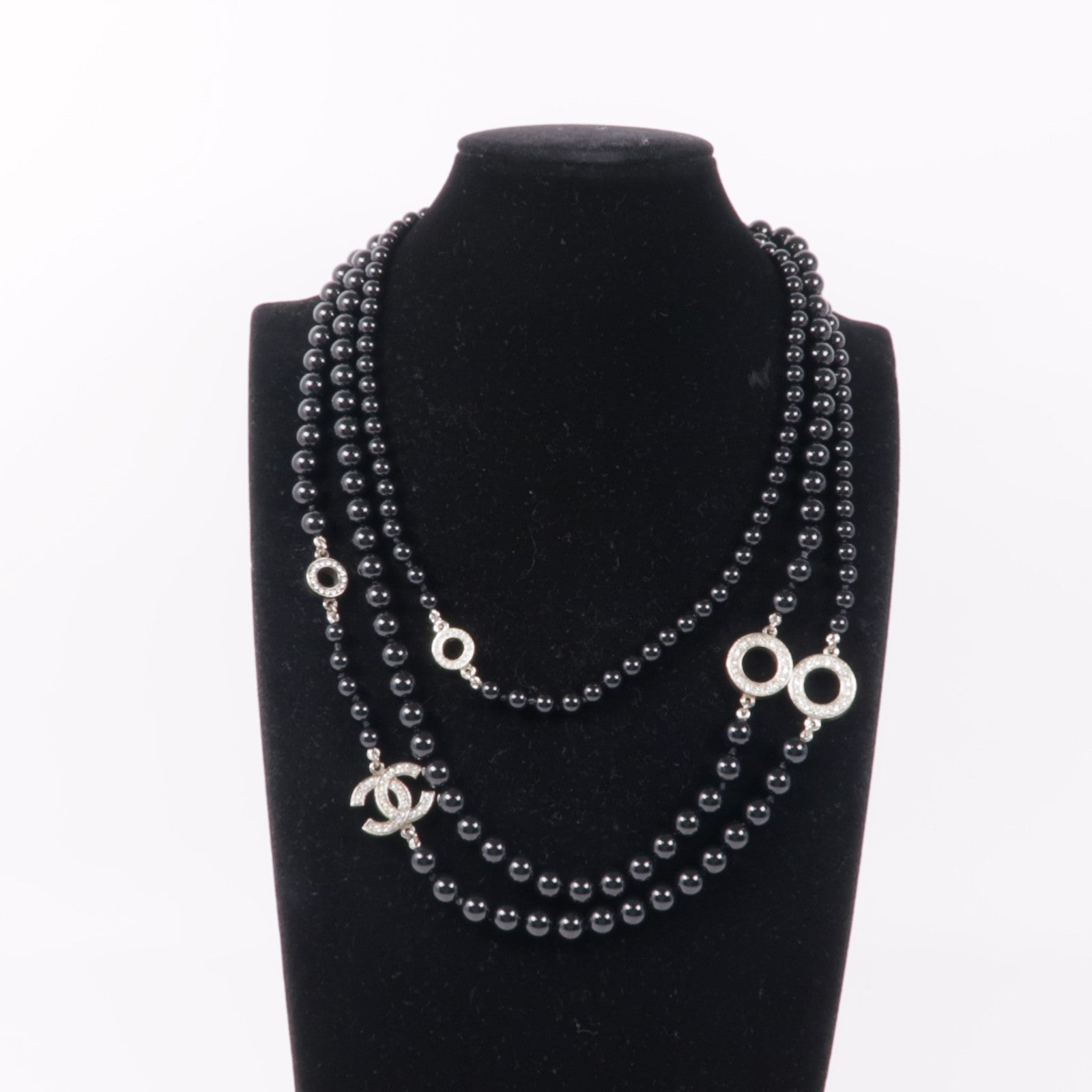 CHANEL 金屬/PVC Necklace項鍊