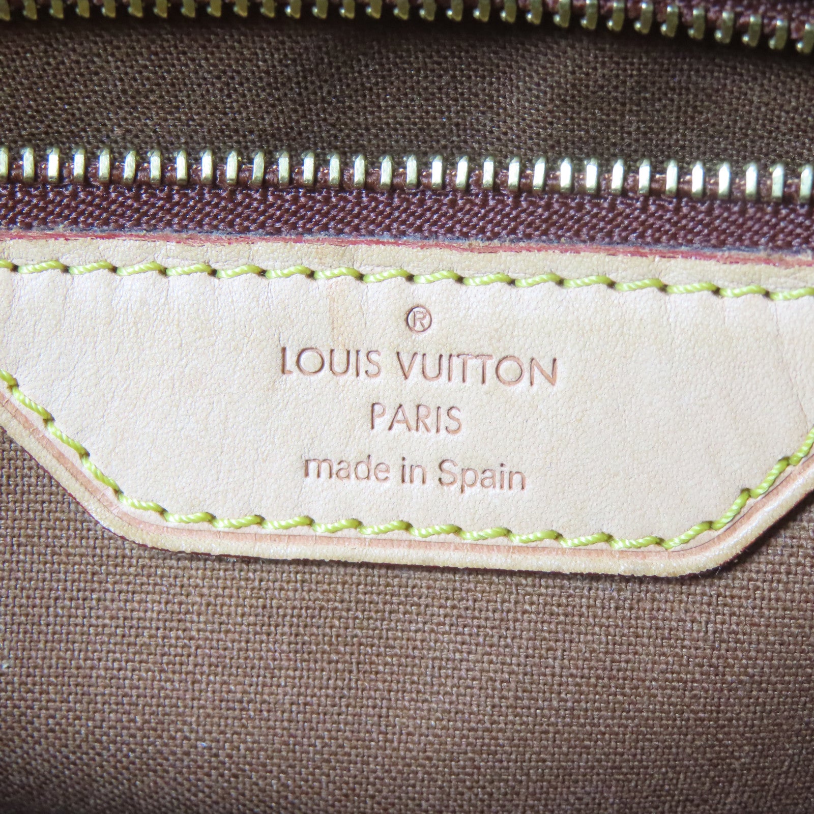 LOUIS VUITTON Monogram Batignolles Horizontal金扣肩背袋啡色