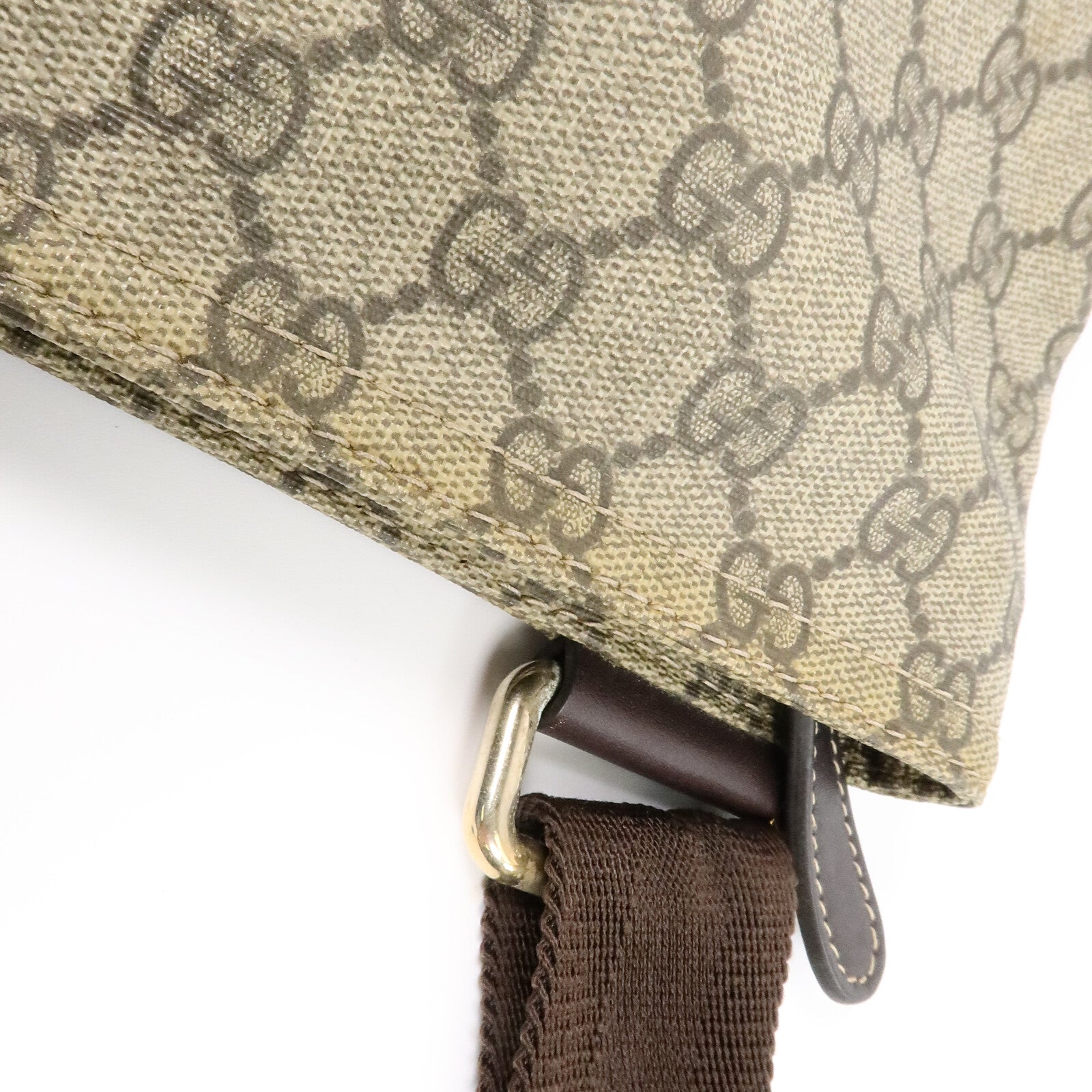 GUCCI 塗層帆布Shoulder Bag肩背袋