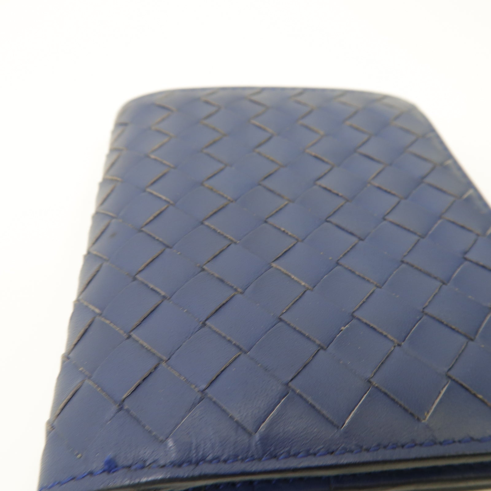 BOTTEGA VENETA 【激減優惠】皮革Wallet錢包藍色