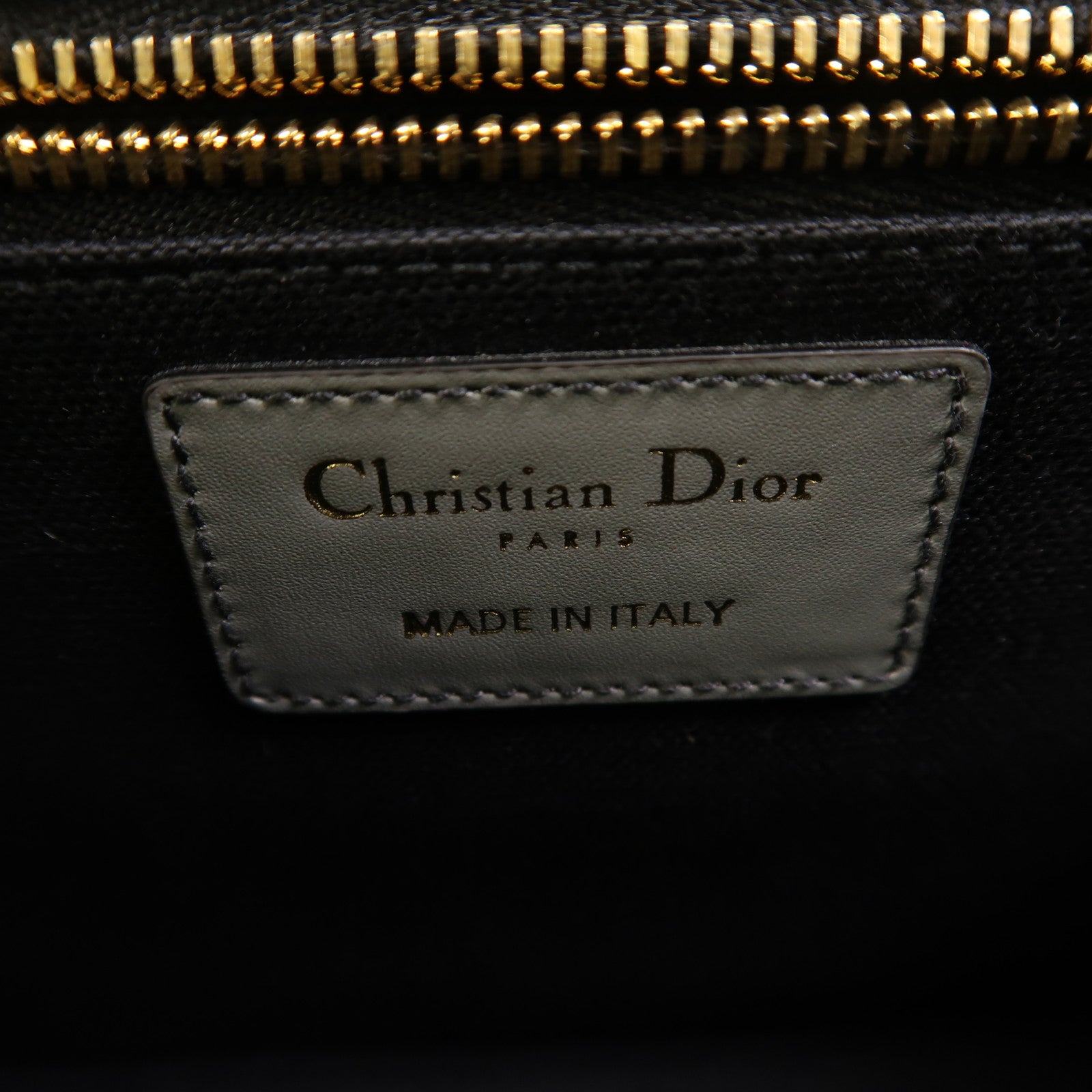 Dior 【激減優惠】帆布30 Montaigne金扣肩背袋