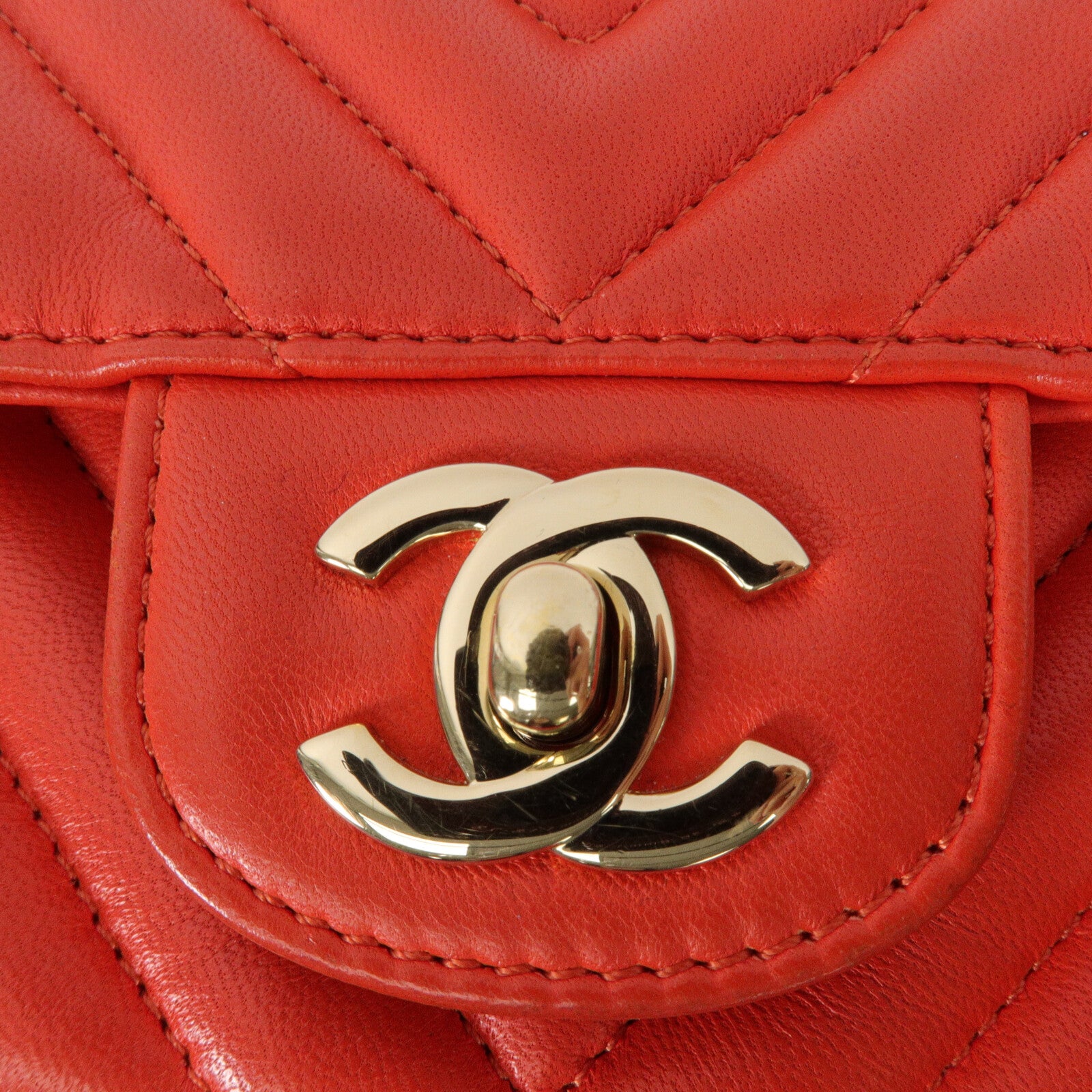 CHANEL 羊皮皮革Mini Classic 17鏈帶肩背袋