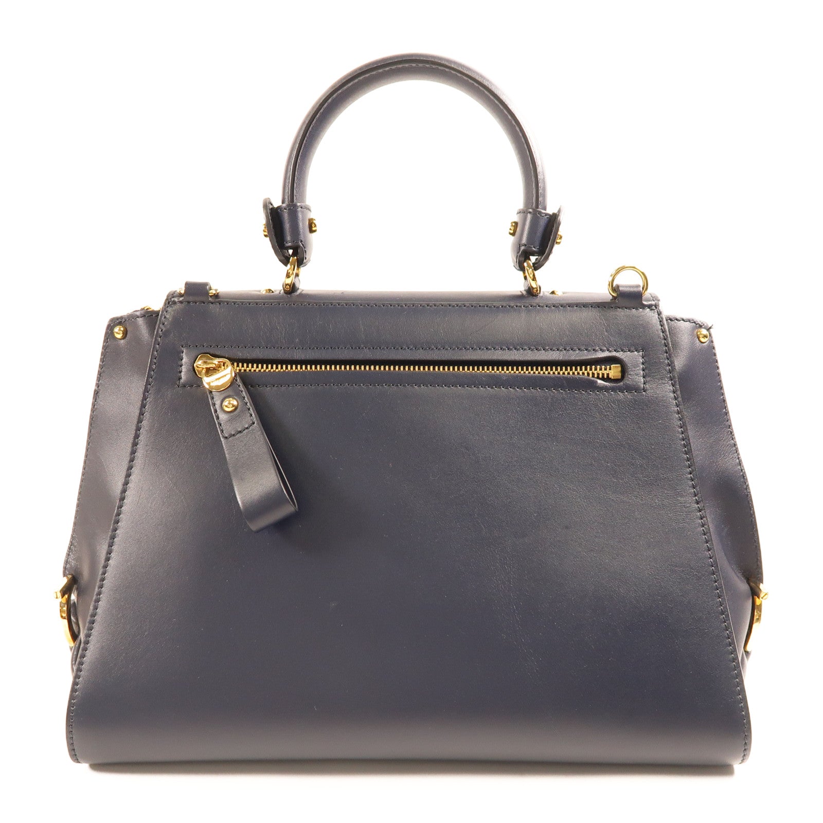 Salvatore Ferragamo 牛皮皮革Sofia Bag金扣手挽肩背兩用袋