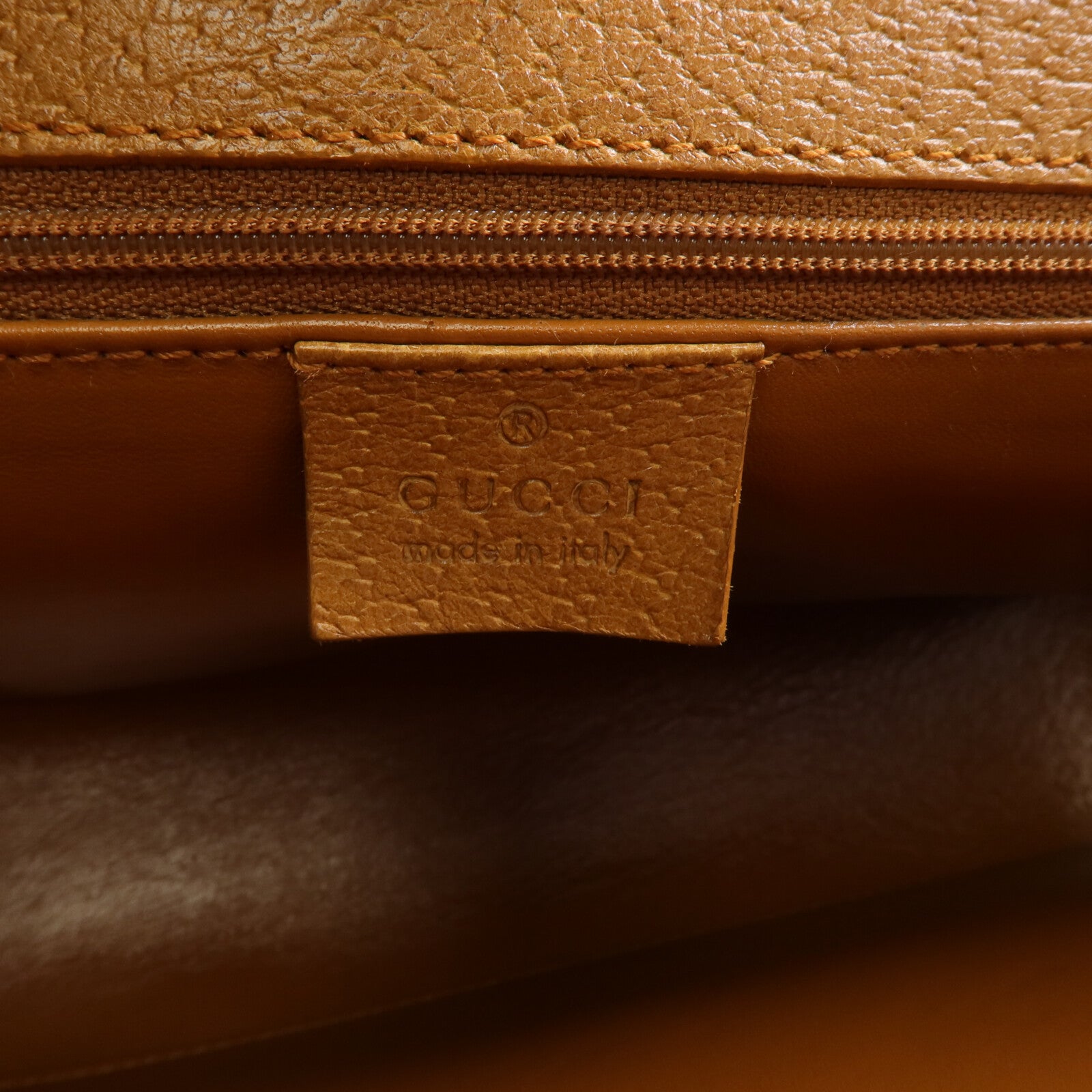 GUCCI 【激減優惠】牛皮皮革Bamboo Handbag/Shoulder Bag銀扣手挽肩背兩用袋