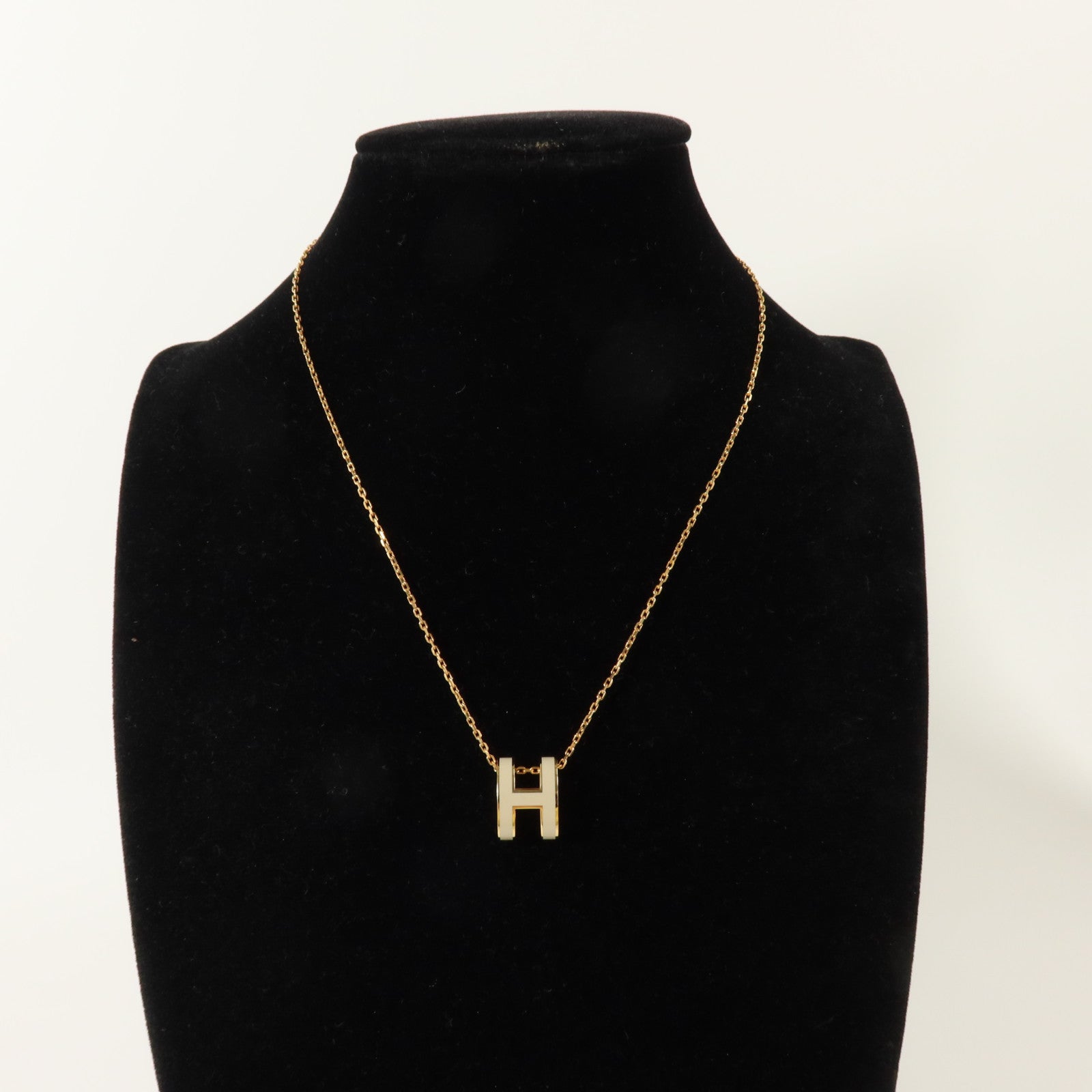 HERMES 金屬/琺瑯Pop H Necklace項鏈