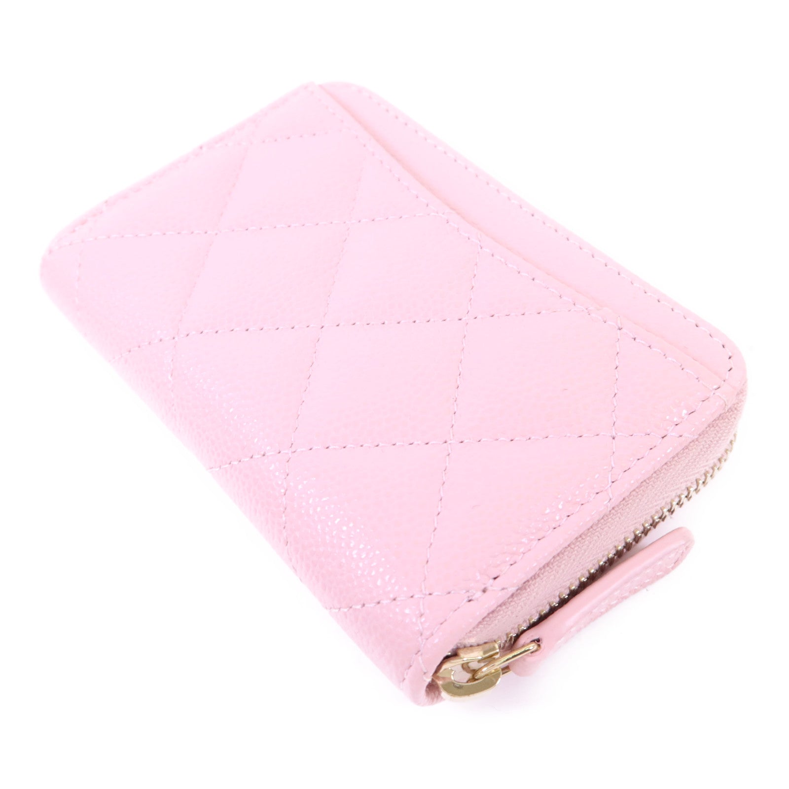 CHANEL 牛皮皮革Card Case金扣卡片套