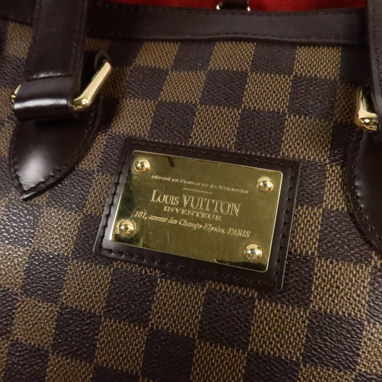 LOUIS VUITTON Damier Hampstead PM手挽袋