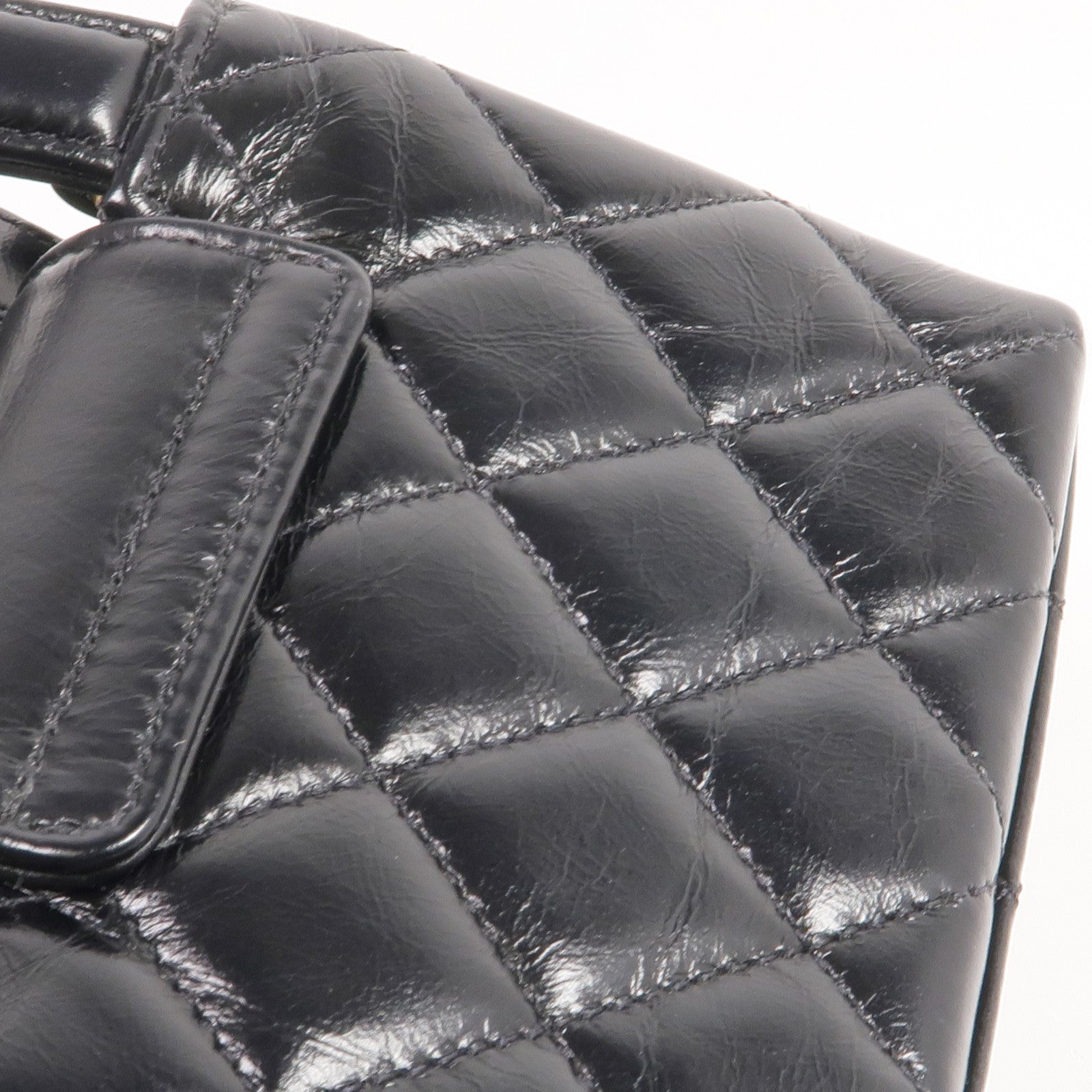 CHANEL 牛皮皮革Kelly Nano金扣手挽肩背兩用袋