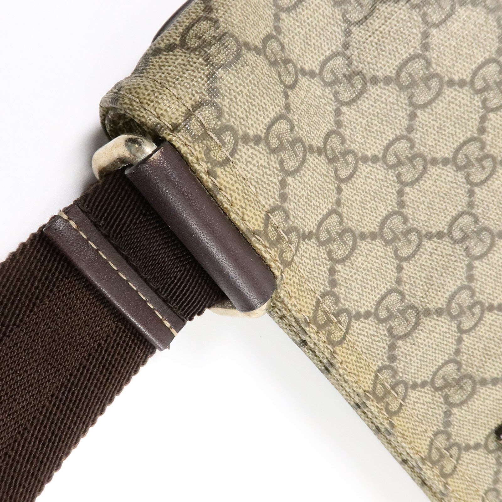 GUCCI 塗層帆布Shoulder Bag肩背袋