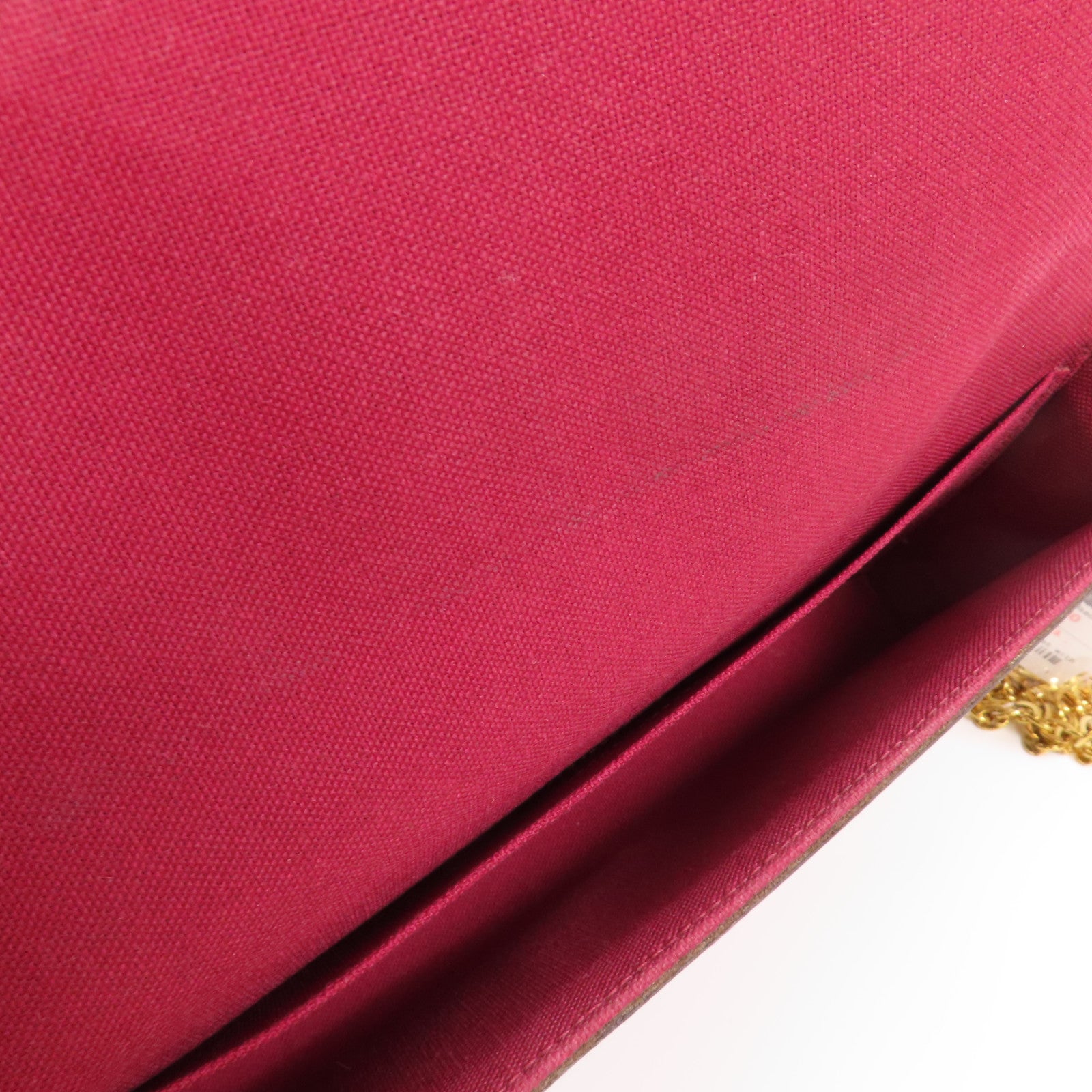 LOUIS VUITTON Monogram Felicie Pochette金扣鏈帶肩背袋
