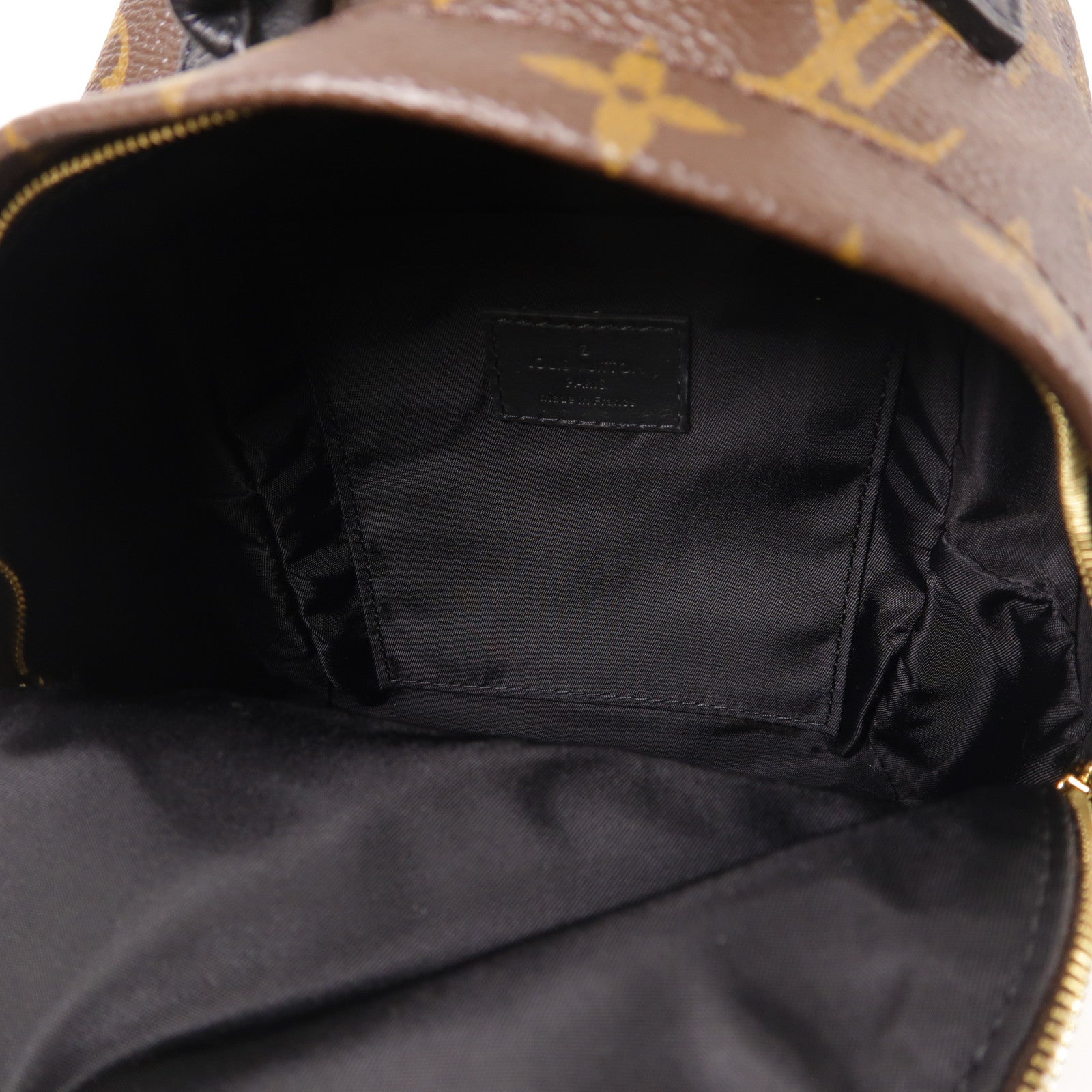 LOUIS VUITTON LV GHW Palm Springs Mini Backpack M44873 Monogram Brown