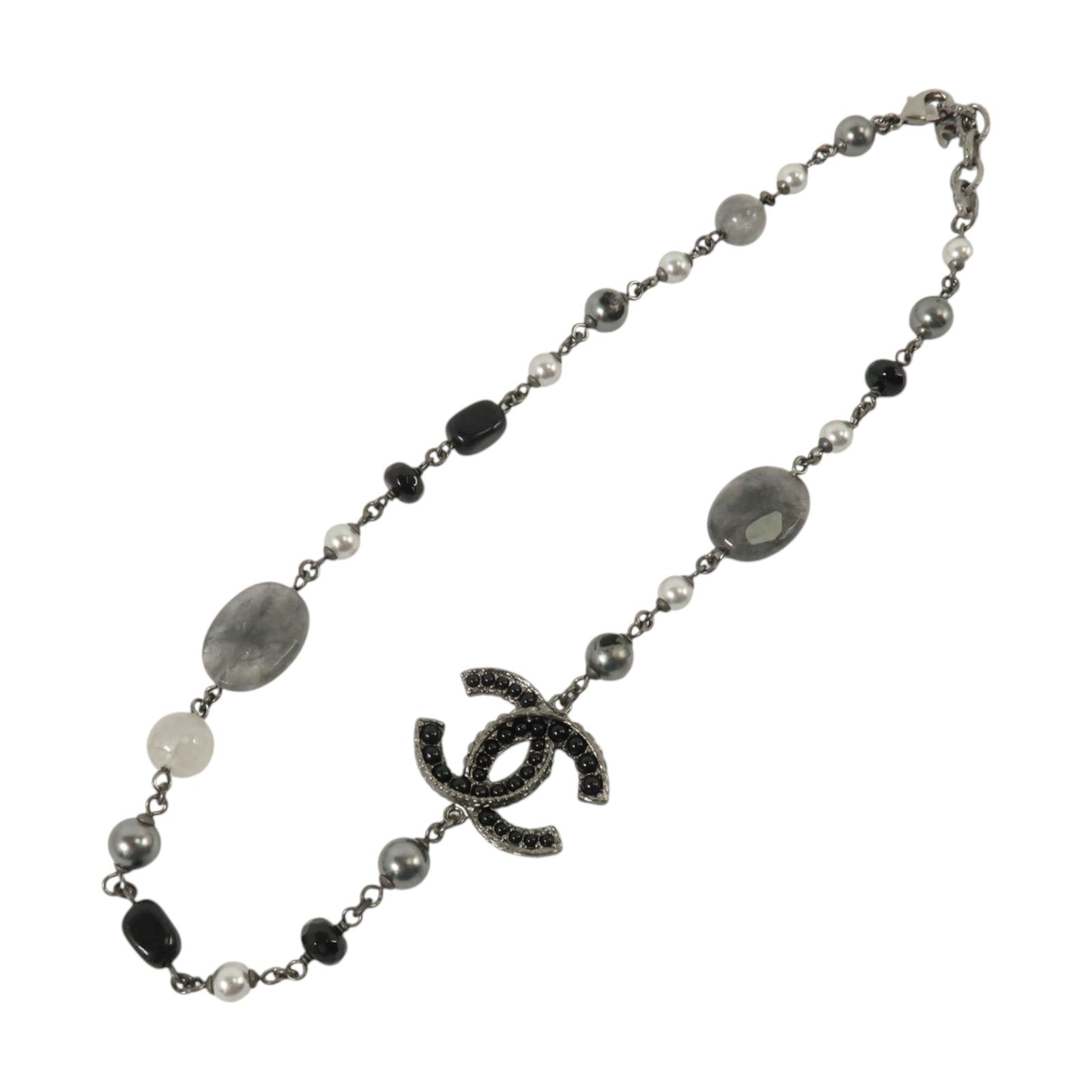 CHANEL PVC/金屬Necklace項鏈