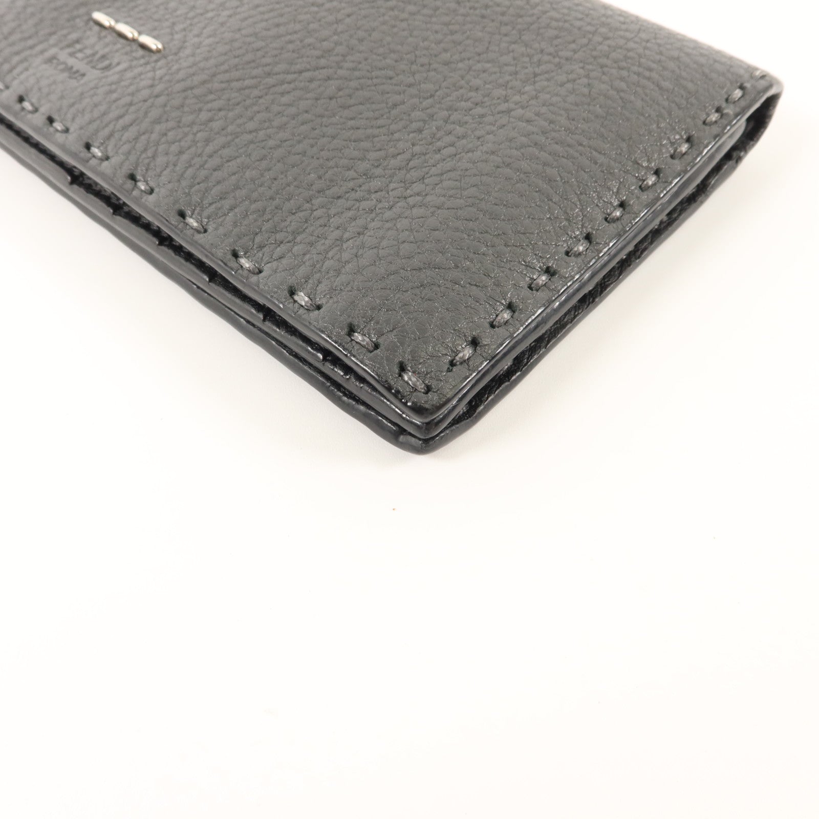 FENDI 牛皮皮革Long Wallet銀扣長錢包