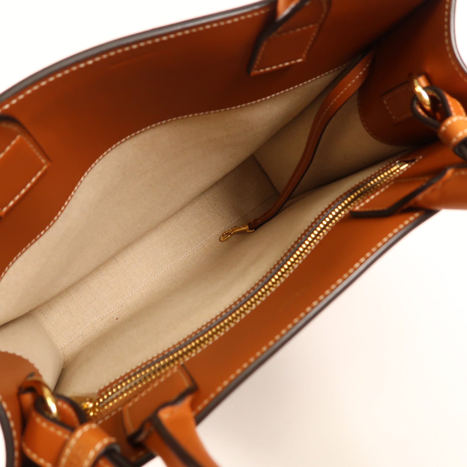CELINE 帆布Vertical Cabas金扣手挽肩背兩用袋