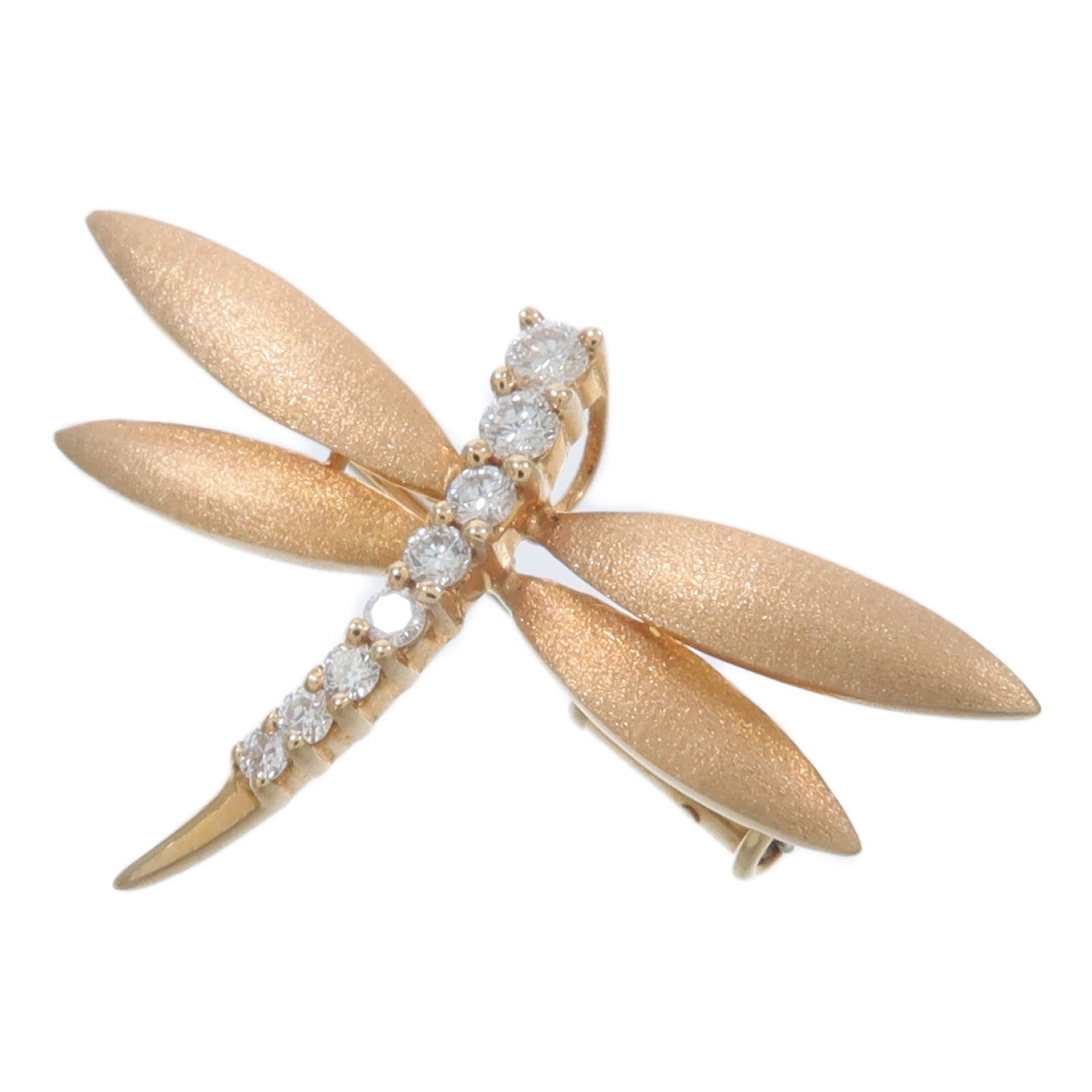 JEWELRY 18K玫瑰金Diamond Brooch鑽石胸針