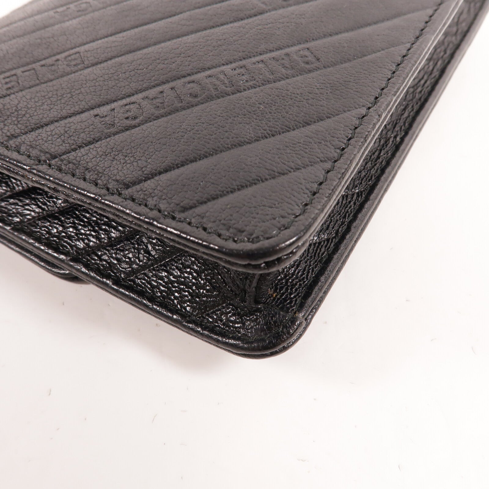 BALENCIAGA 牛皮皮革BB Wallet On Chain肩背袋