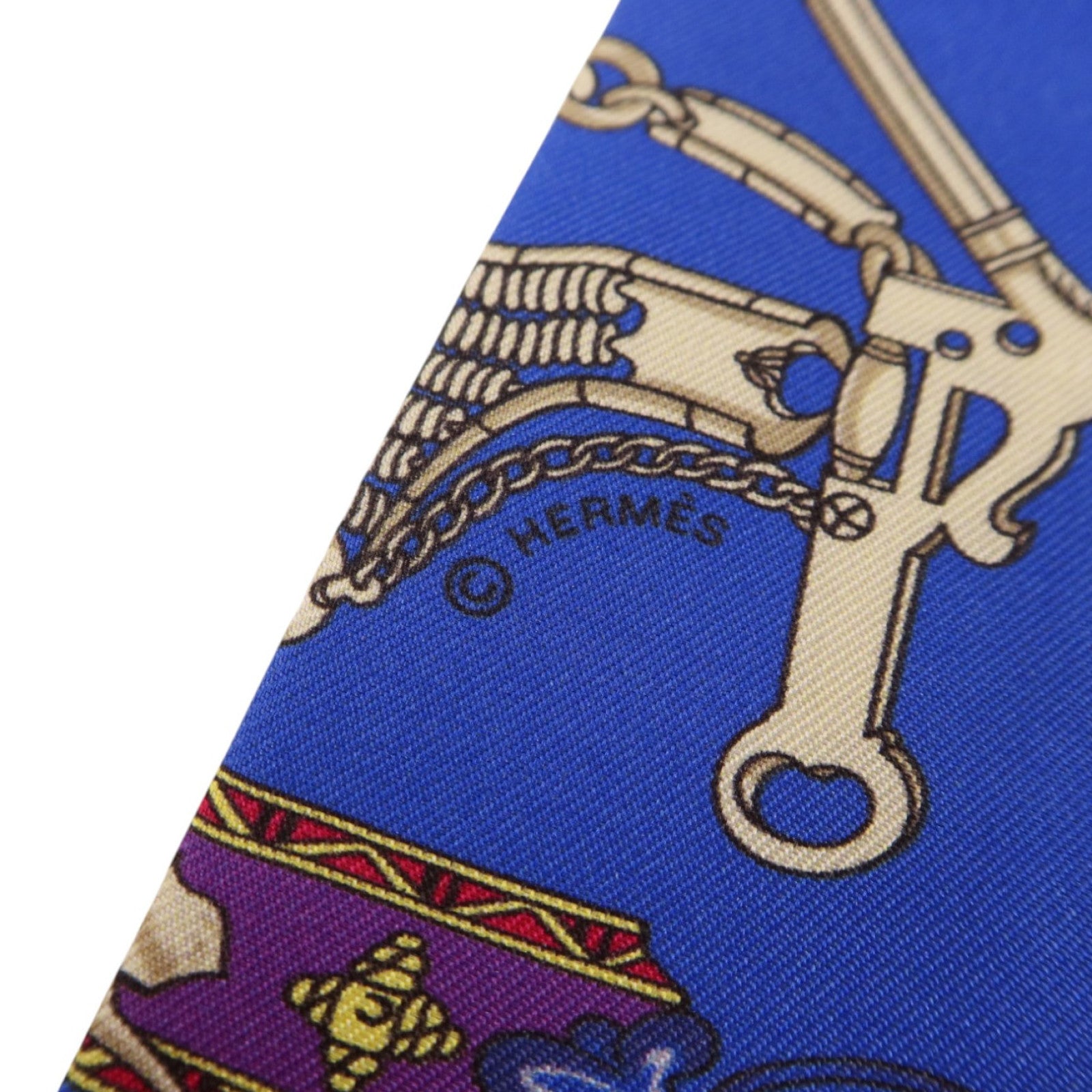 HERMES 絲質Twilly絲巾