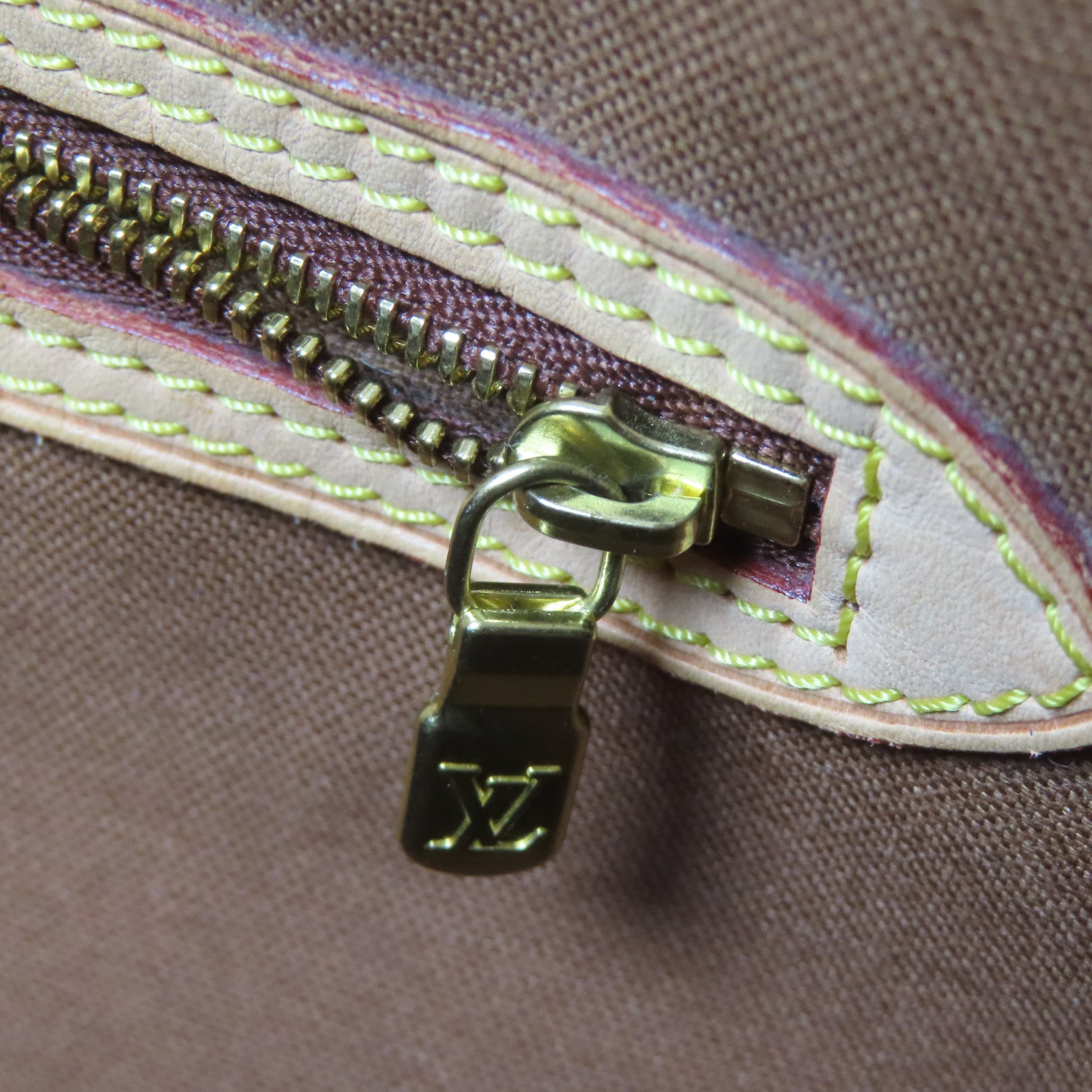 LOUIS VUITTON Monogram Batignolles Horizontal金扣肩背袋啡色