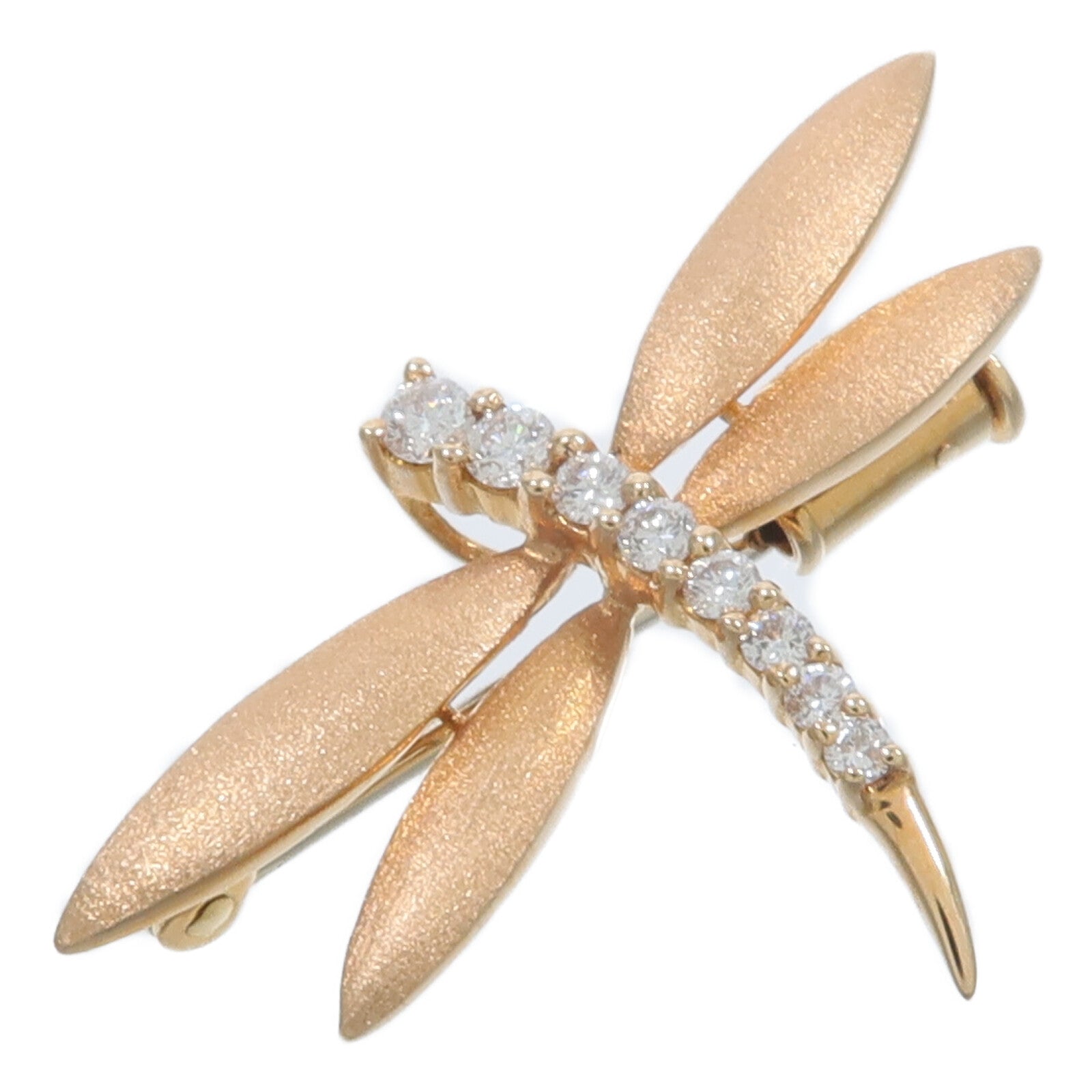 JEWELRY 18K玫瑰金Diamond Brooch鑽石胸針