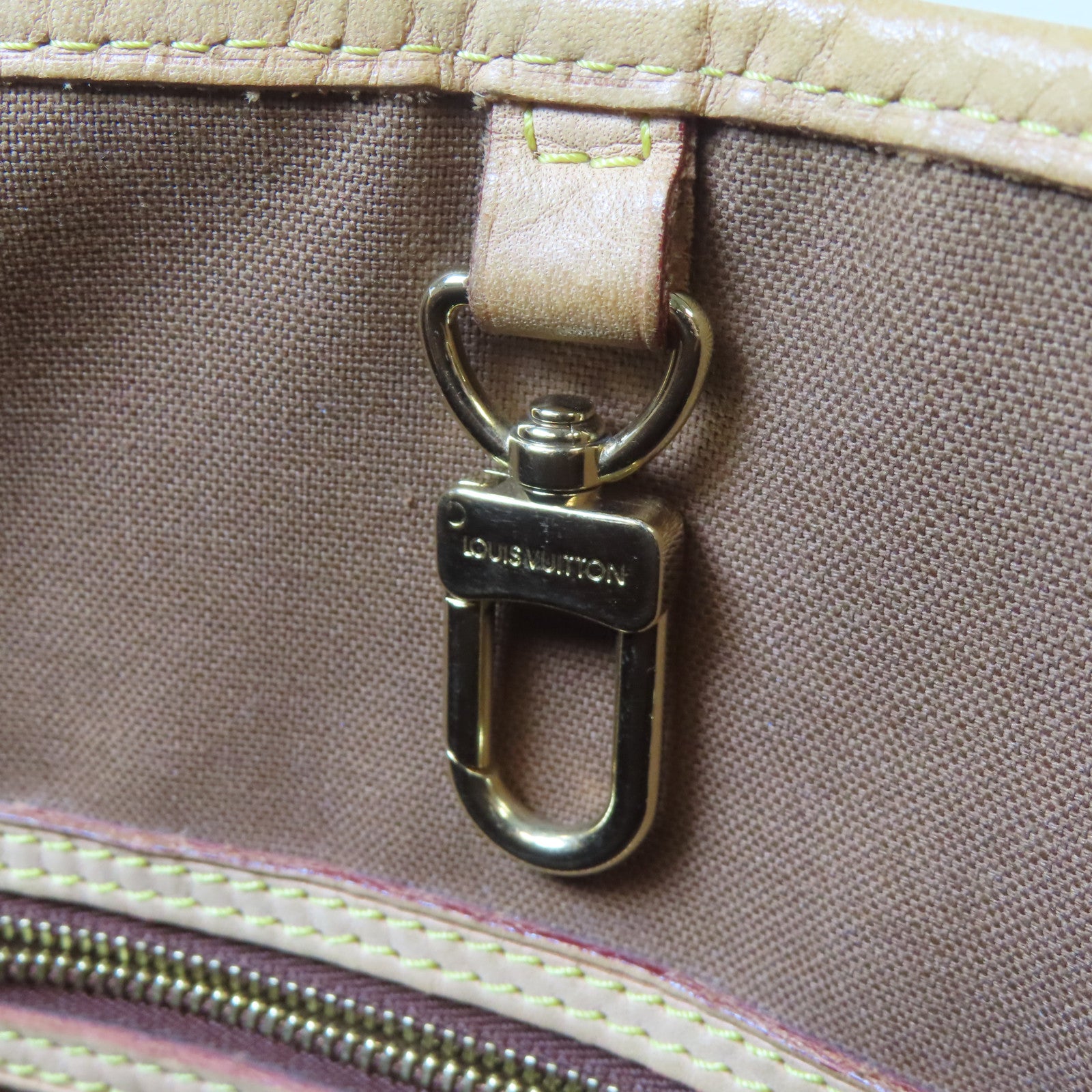 LOUIS VUITTON Monogram Batignolles Horizontal金扣肩背袋啡色