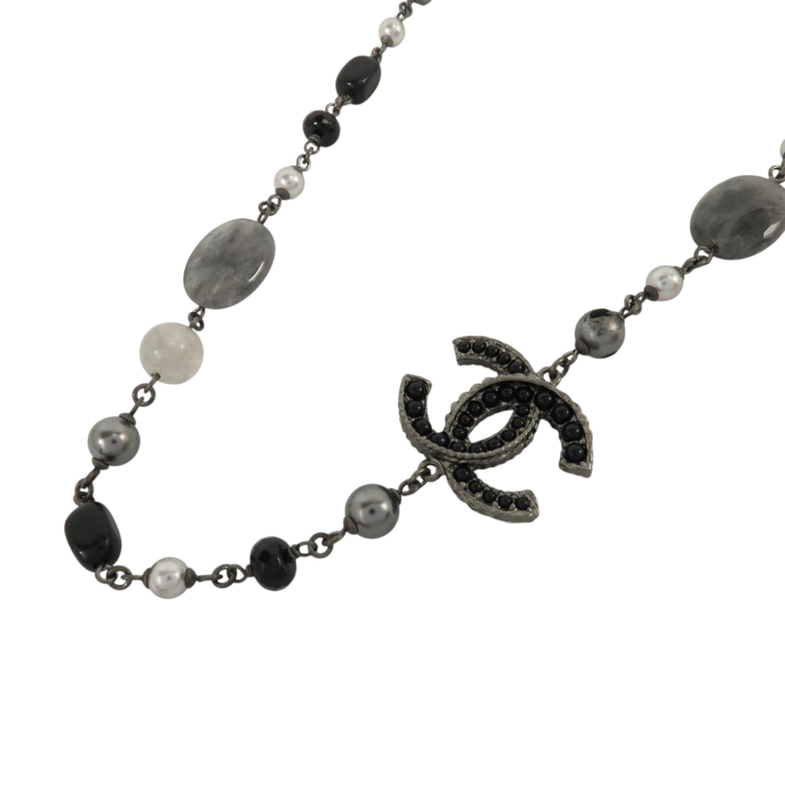 CHANEL PVC/金屬Necklace項鏈